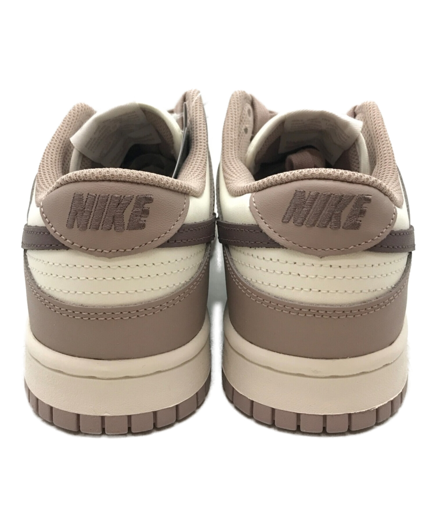 NIKE (ナイキ) W NIKE DUNK LOW　ウィメンズ ダンク ロー “ディフューズドトープ”　ローカットスニーカー ホワイト×ベージュ  サイズ:27㎝ 未使用品