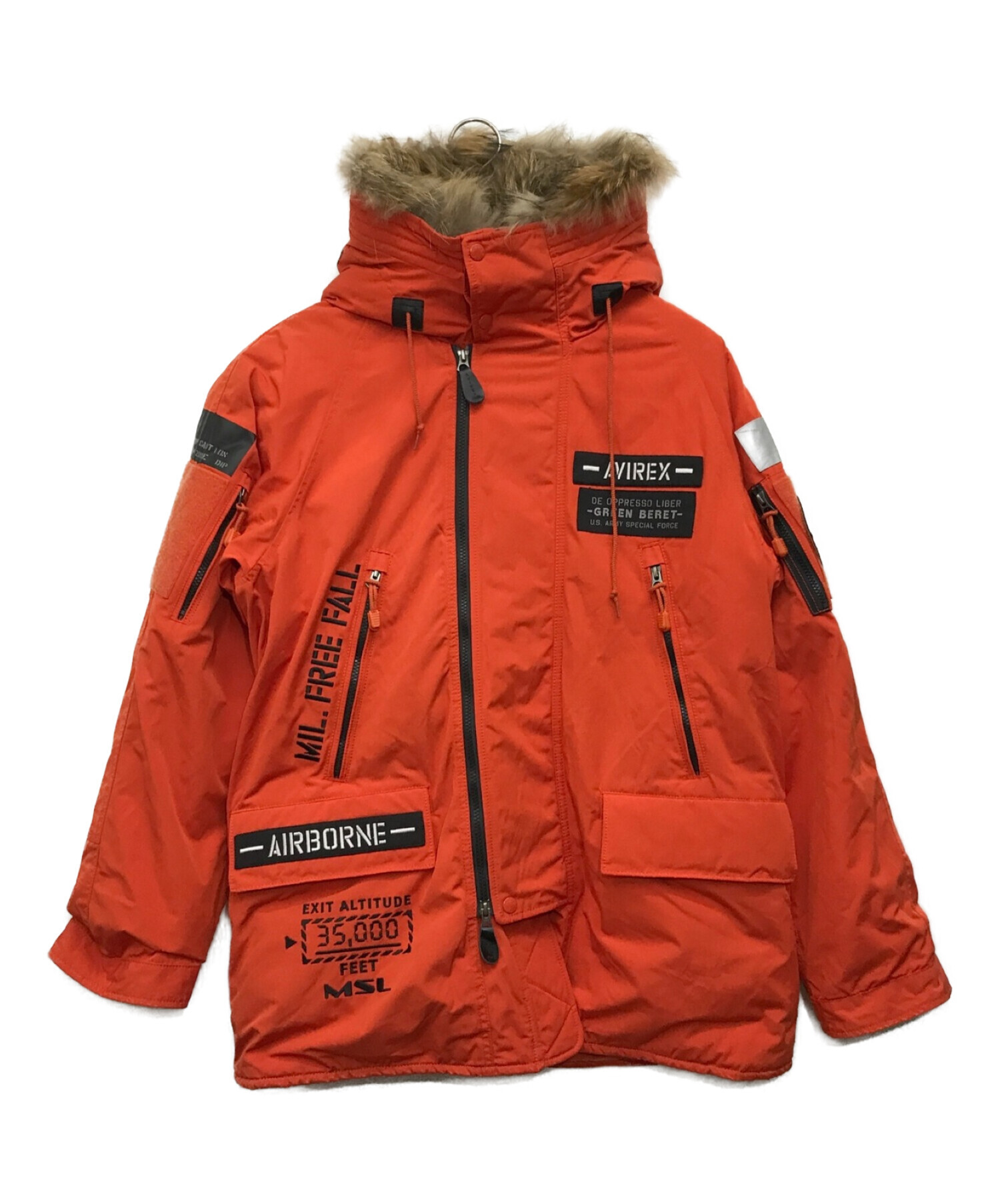 中古・古着通販】AVIREX (アヴィレックス) N-3Bタイプコート N-3B type coat オレンジ サイズ:XL｜ブランド・古着通販  トレファク公式【TREFAC FASHION】スマホサイト