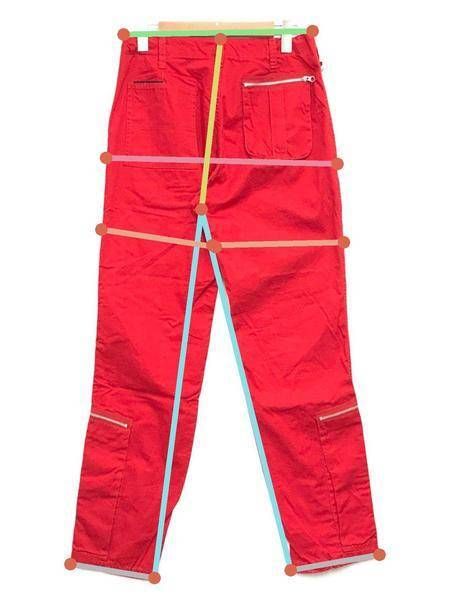 中古・古着通販】GOOD ENOUGH (グッドイナフ) Flight PANTS レッド