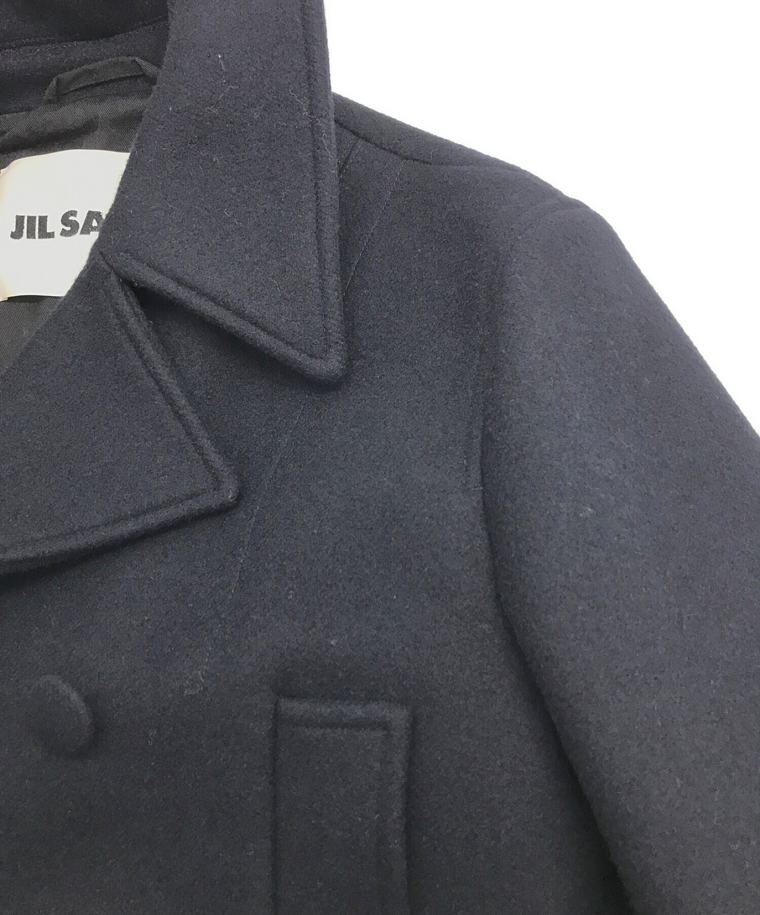 中古・古着通販】JIL SANDER (ジルサンダー) ダブルメルトンコート