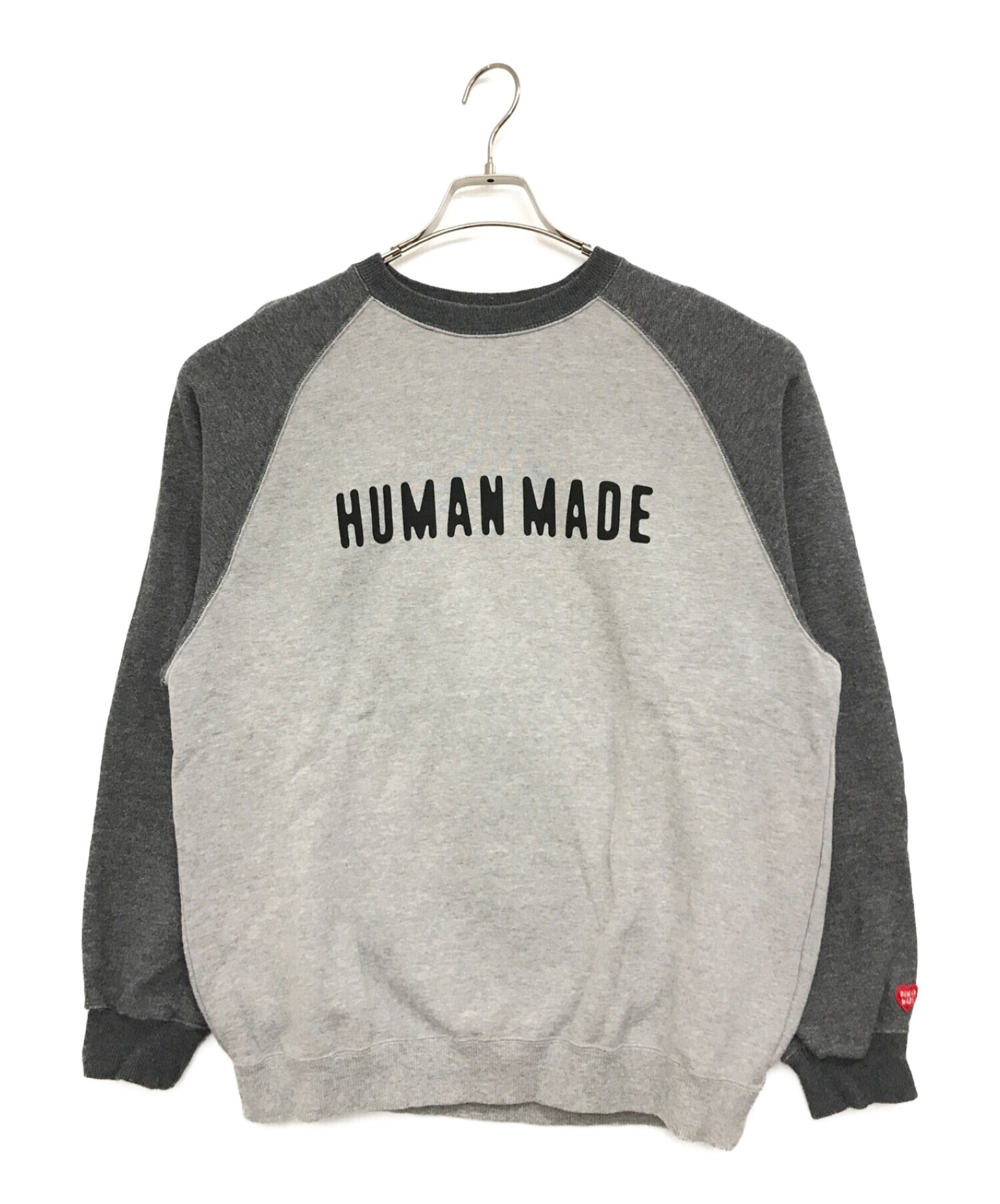 HUMAN MADE RAGLAN CREWNECK SWEATSHIRTスウェット - スウェット