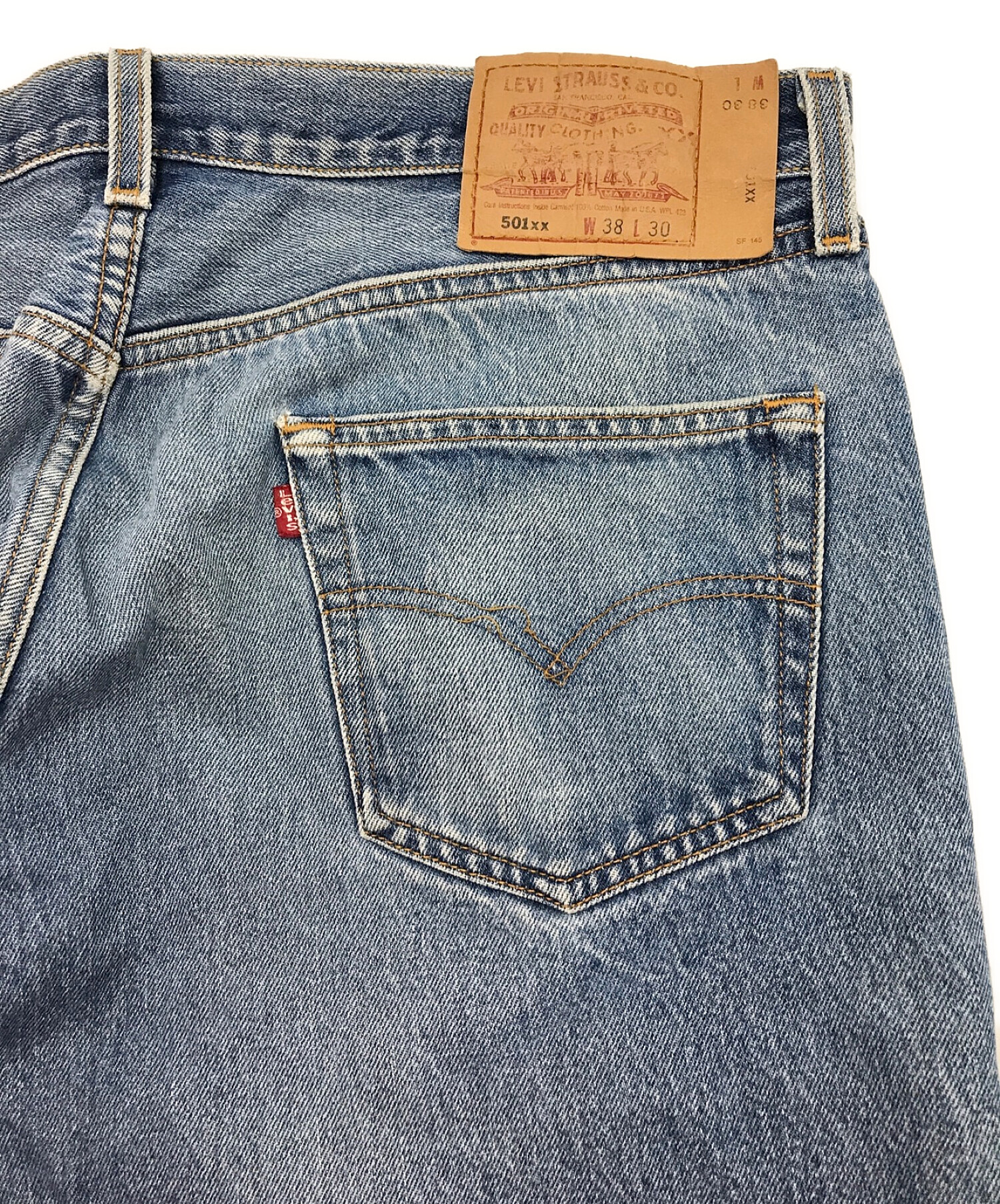 中古・古着通販】LEVI'S (リーバイス) 00's USA製 501XXデニムパンツ