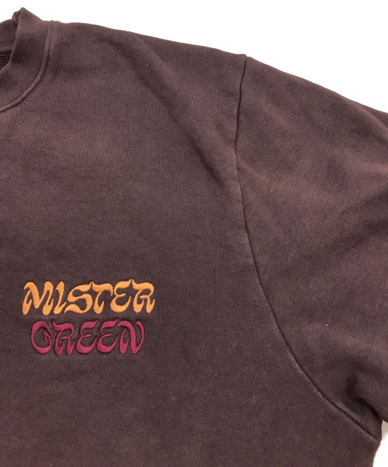 中古・古着通販】MISTER GREEN (ミスターグリーン) ロゴ刺繍スウェット