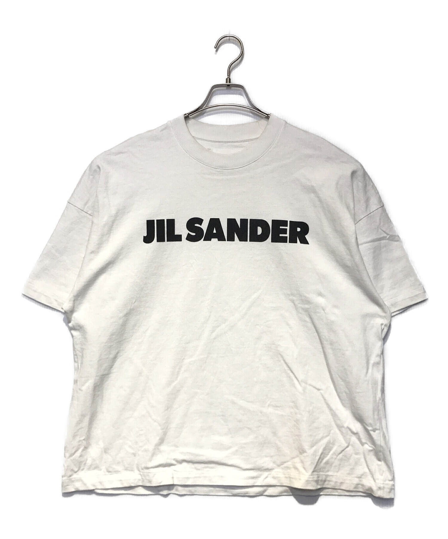 中古・古着通販】JIL SANDER (ジルサンダー) ロゴTシャツ ホワイト