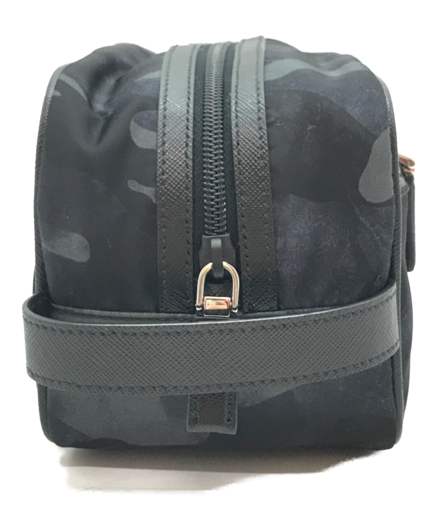 中古・古着通販】PRADA (プラダ) セカンドバッグ ブラック サイズ:下記 ...