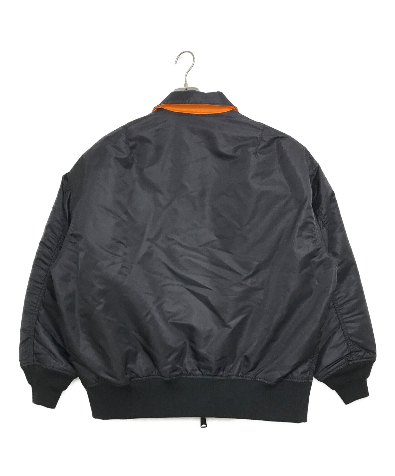 FreshService (フレッシュサービス) FLIGHT NYLON REVERSIBLE SWING TOP BLOUSON  ブラック×オレンジ サイズ:L 未使用品