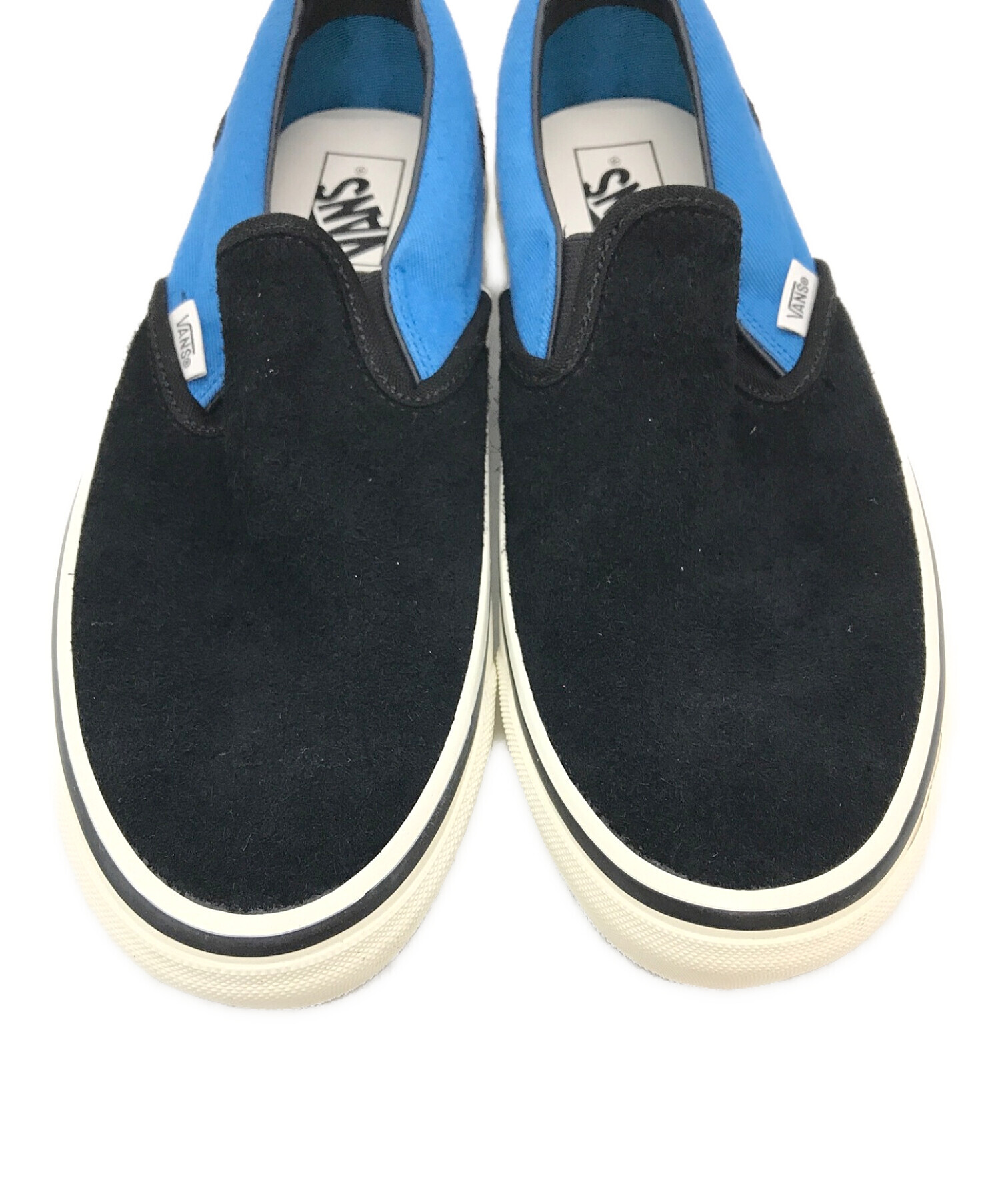 中古・古着通販】VANS (バンズ) Liberaiders (リベレイダース) Classic Slip-On ブラック×ブルー サイズ:26.5㎝｜ブランド・古着通販  トレファク公式【TREFAC FASHION】スマホサイト