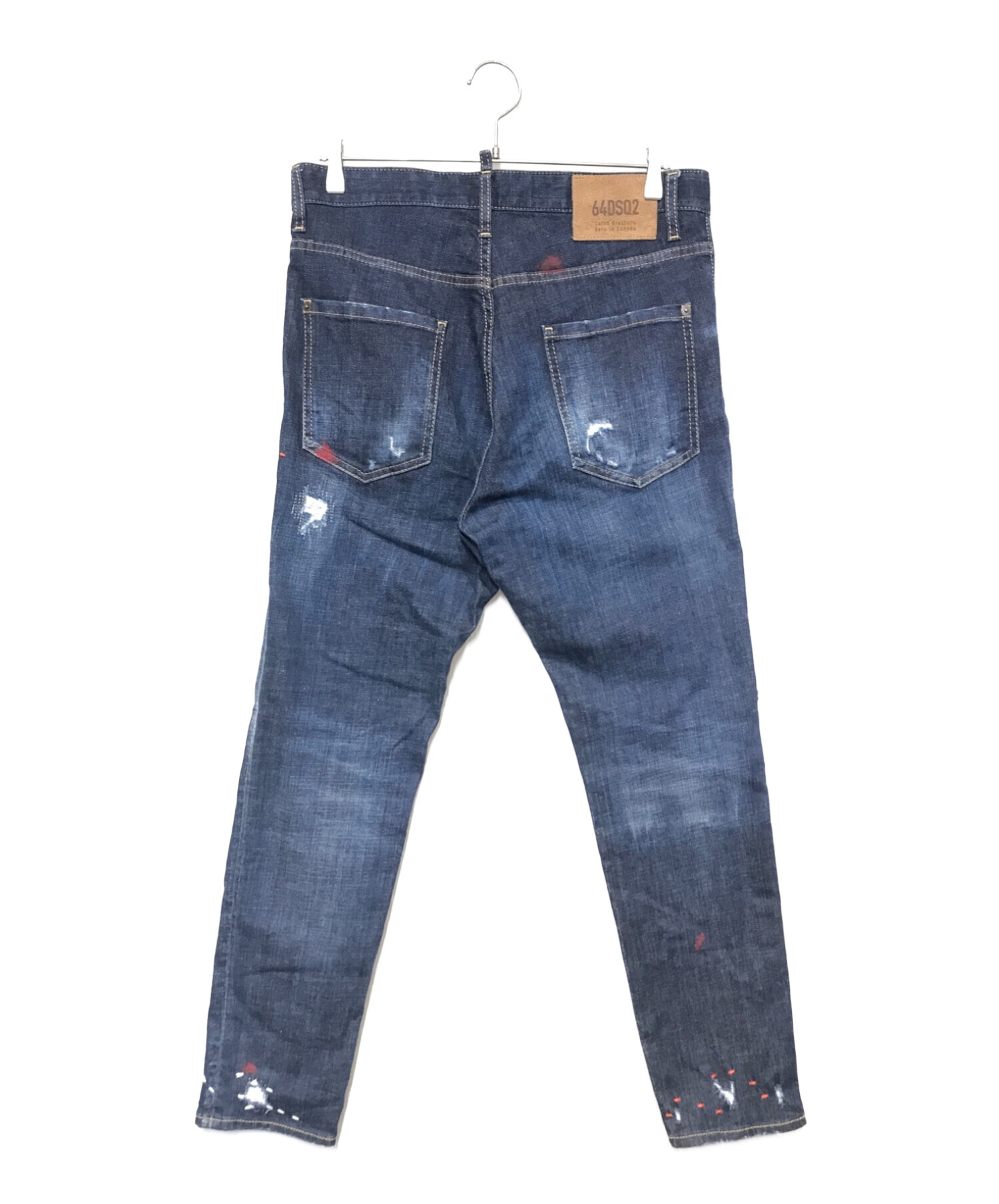 DSQUARED2 (ディースクエアード) RELAX LONG CROTCH JEANS インディゴ サイズ:46（M相当）