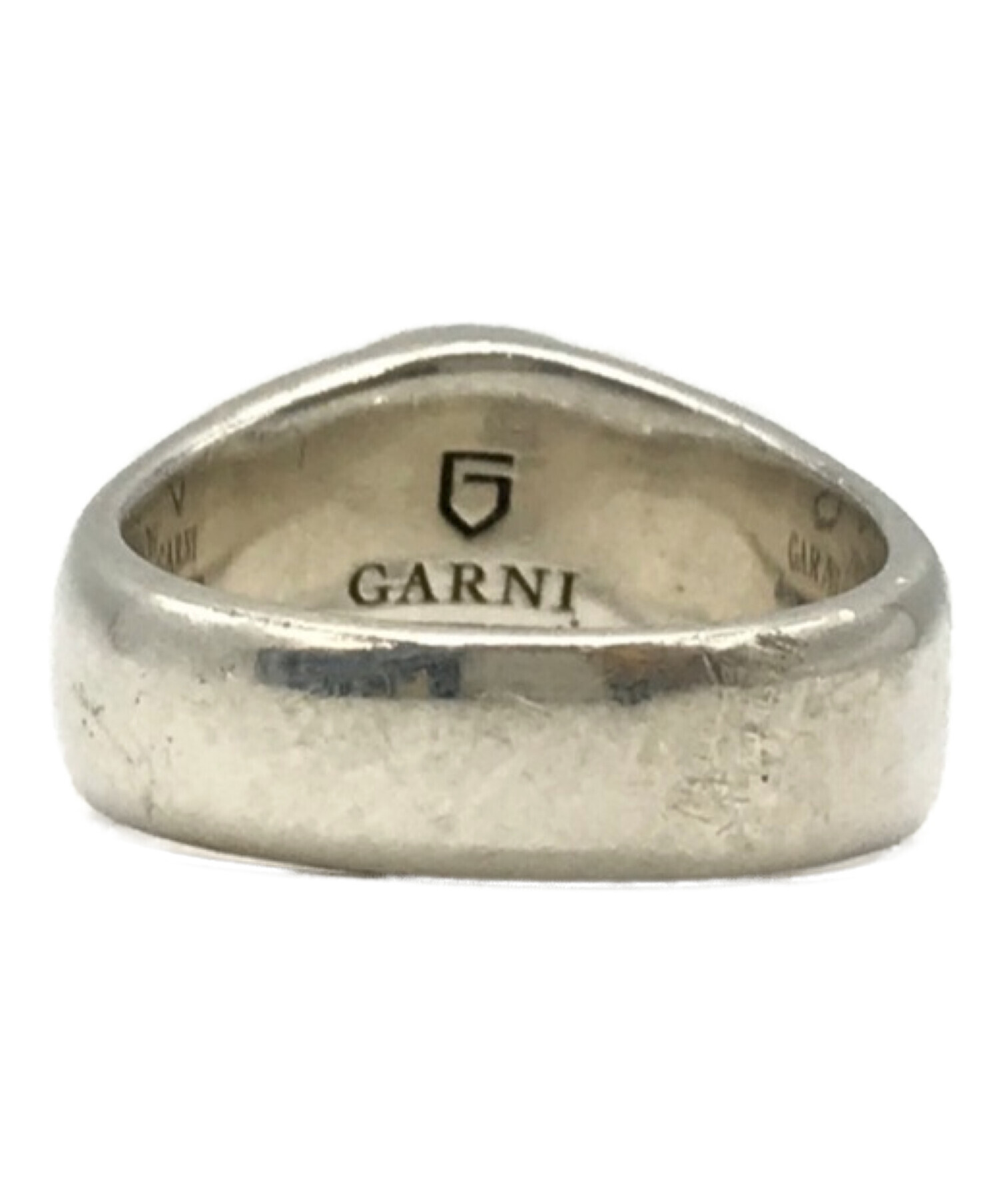 GARNI (ガルニ) Round Stone Ring - L サイズ:19号