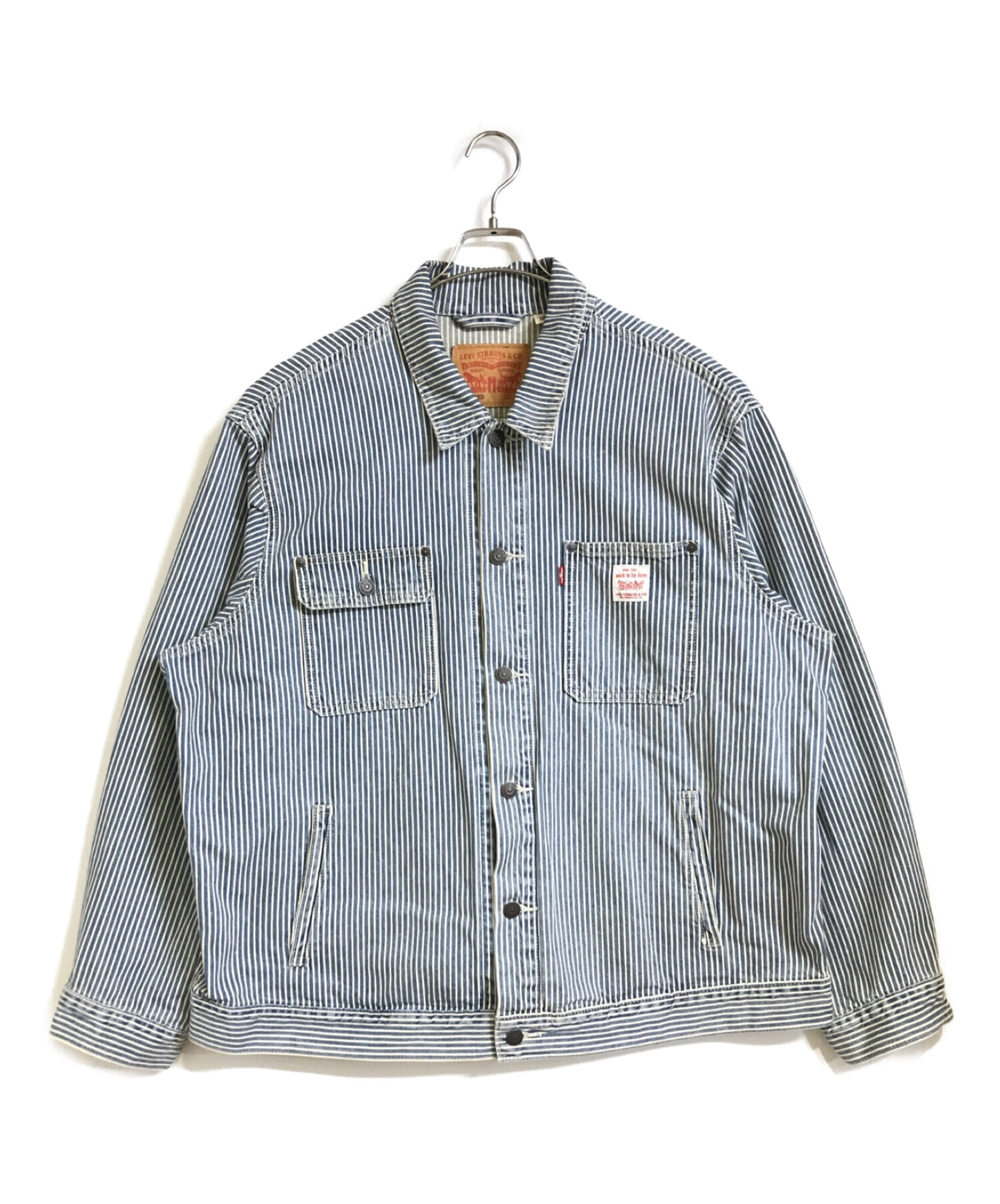 中古・古着通販】LEVI'S (リーバイス) ストライプトラッカージャケット 