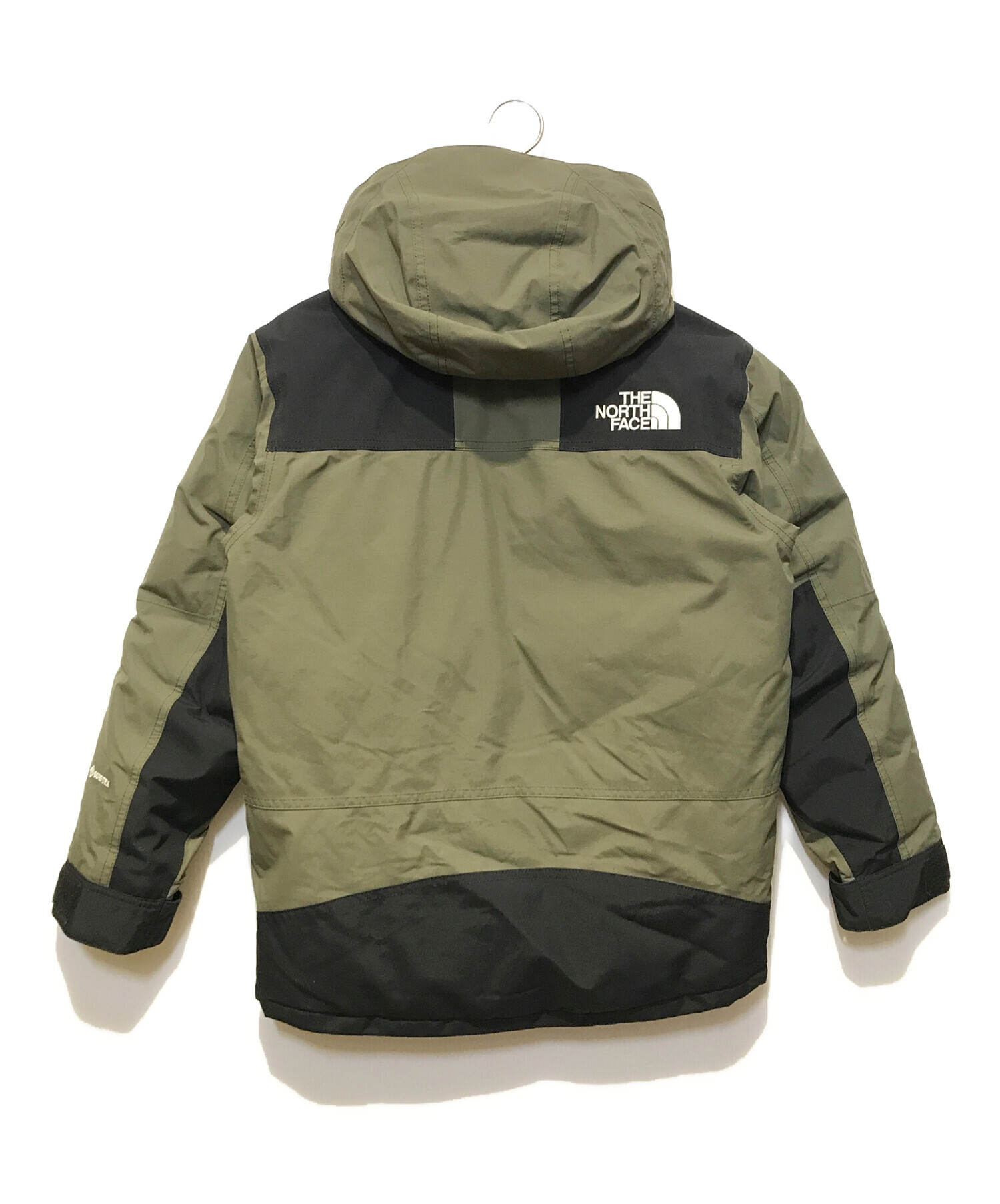 中古・古着通販】THE NORTH FACE (ザ ノース フェイス) マウンテンダウンジャケット カーキ×ブラック サイズ:XS｜ブランド・古着通販  トレファク公式【TREFAC FASHION】スマホサイト