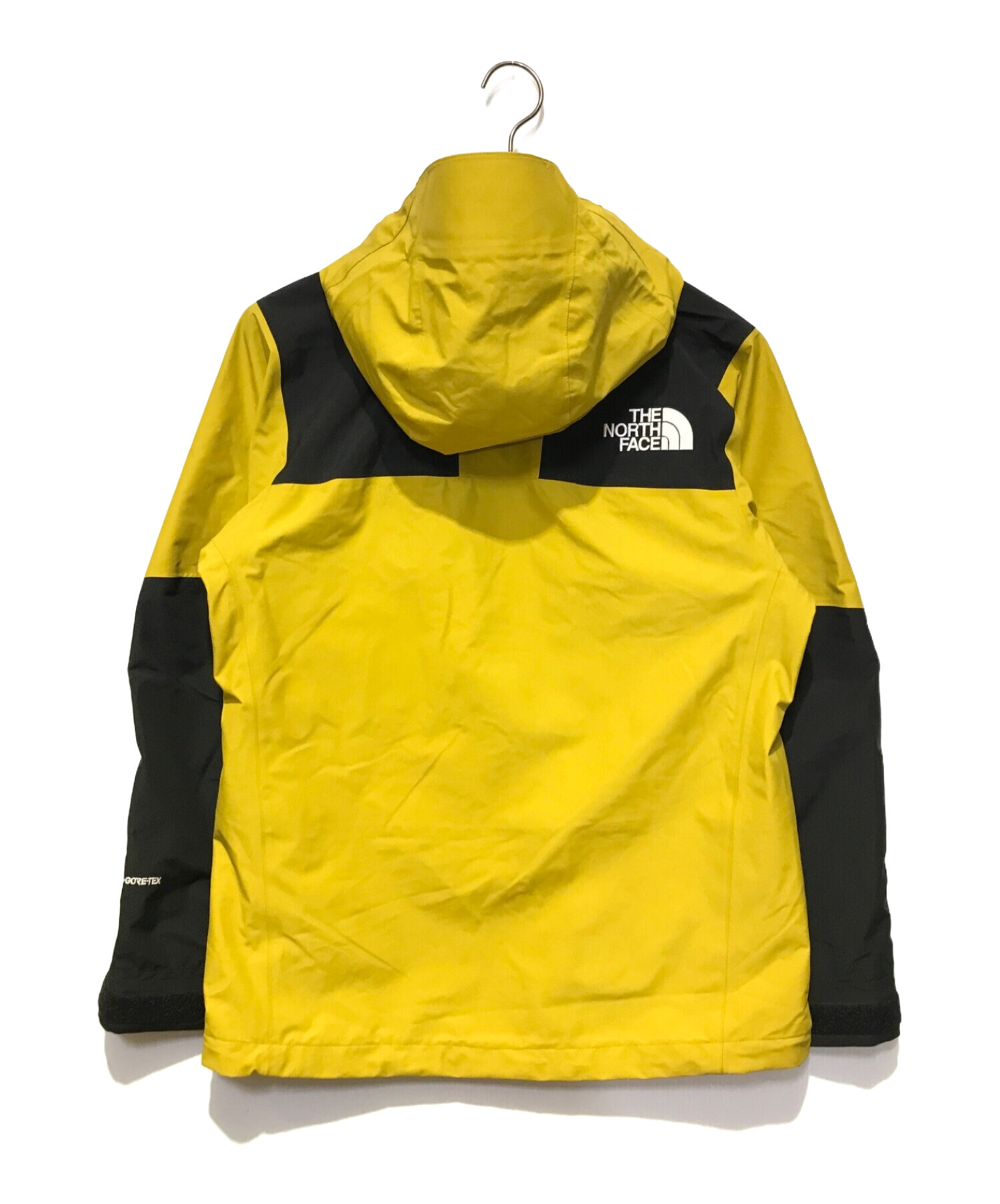 THE NORTH FACE (ザ ノース フェイス) マウンテンジャケット イエロー×ブラック サイズ:S