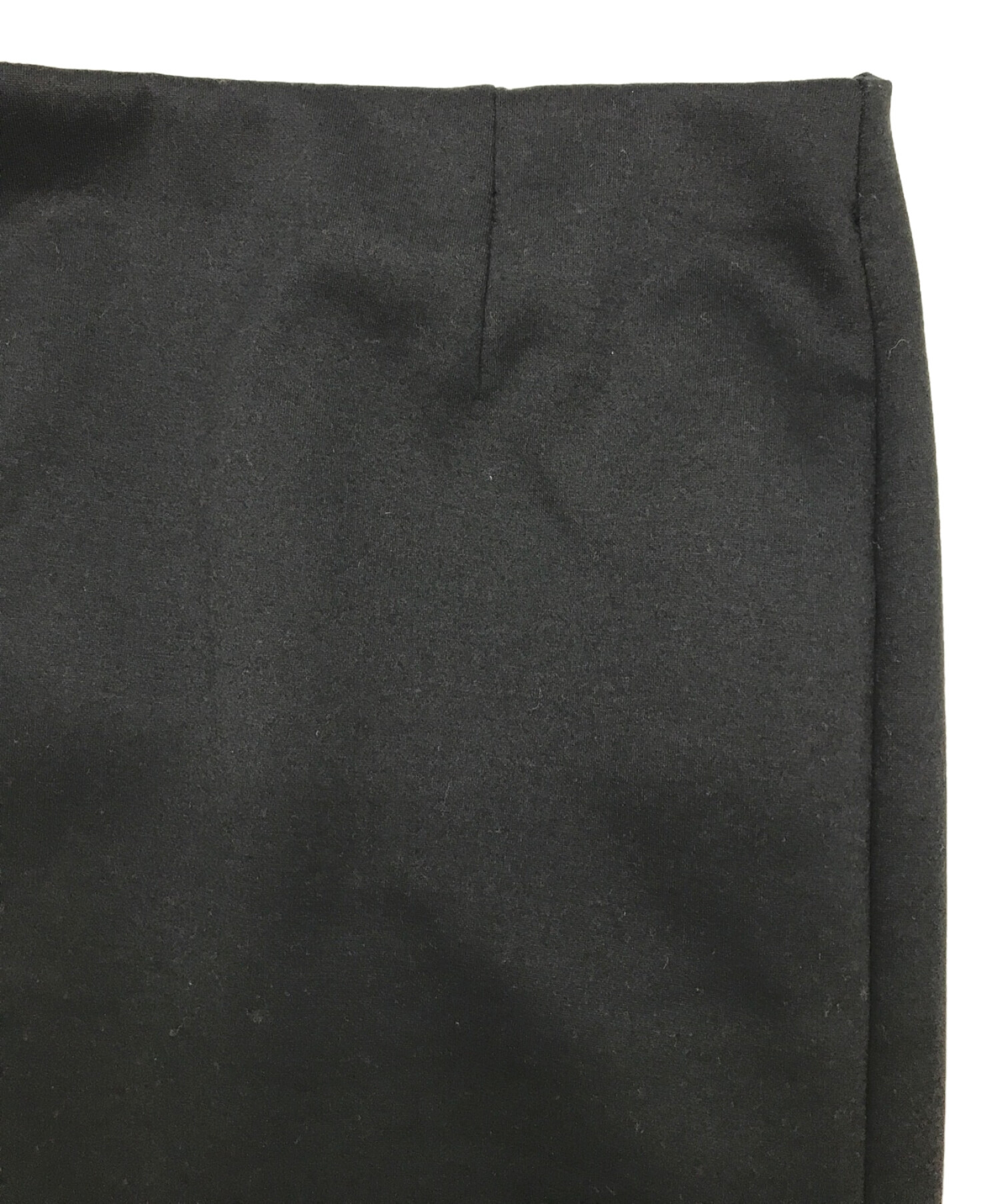 FRAMeWORK (フレームワーク) ダンボールニット タイトスカート ブラック サイズ:38