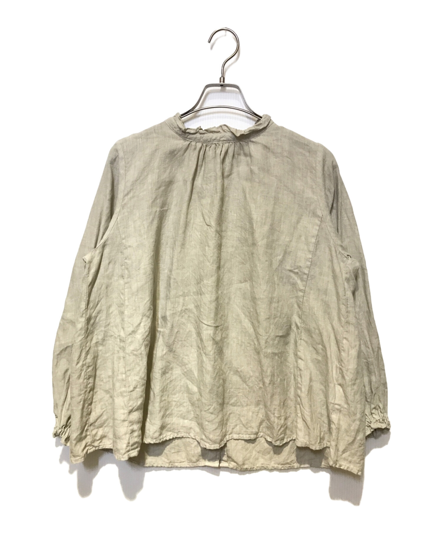 中古・古着通販】nest Robe (ネストローブ) リネンスタンドフリル