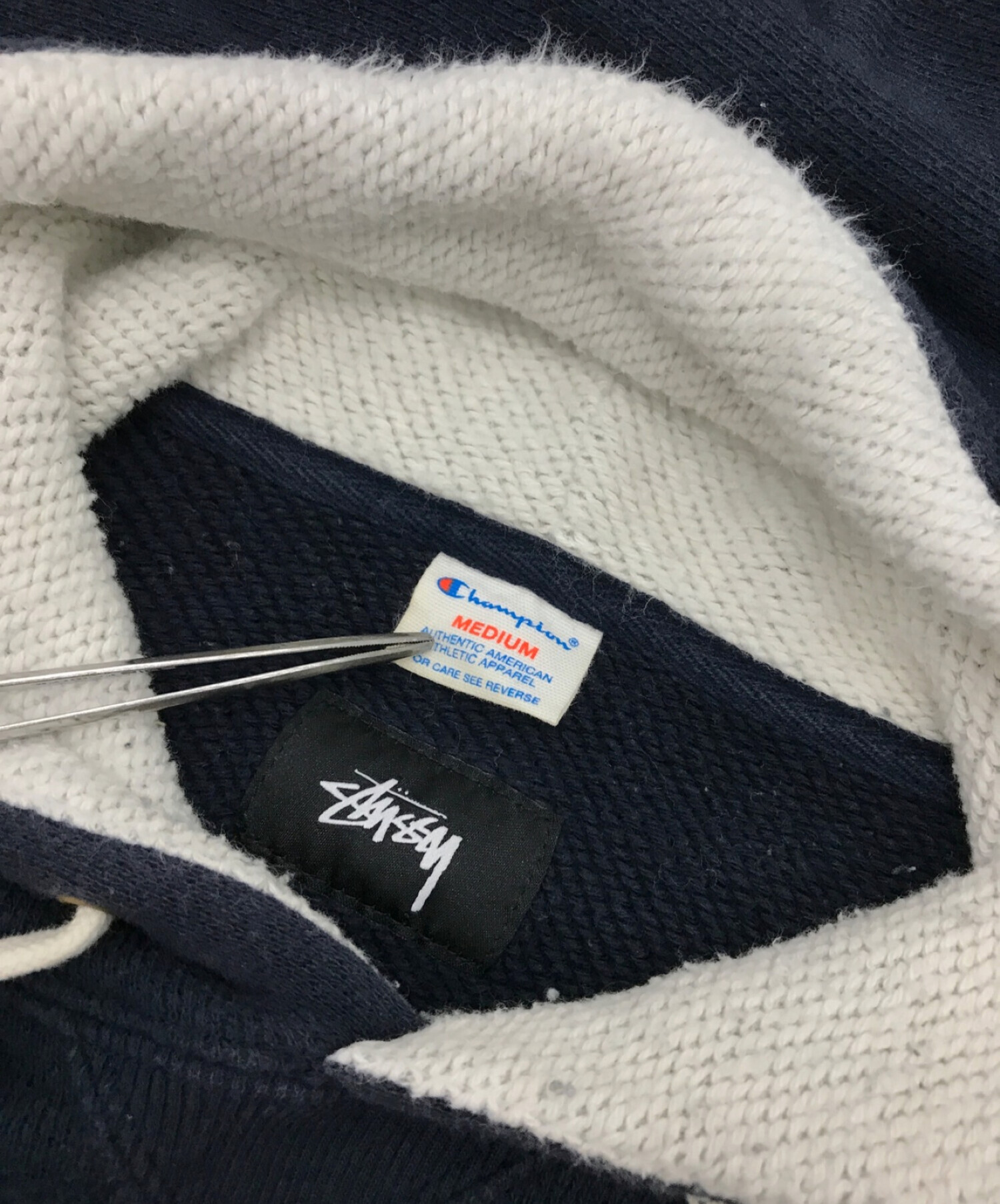 コレクション stussy authentic スウェットパーカー