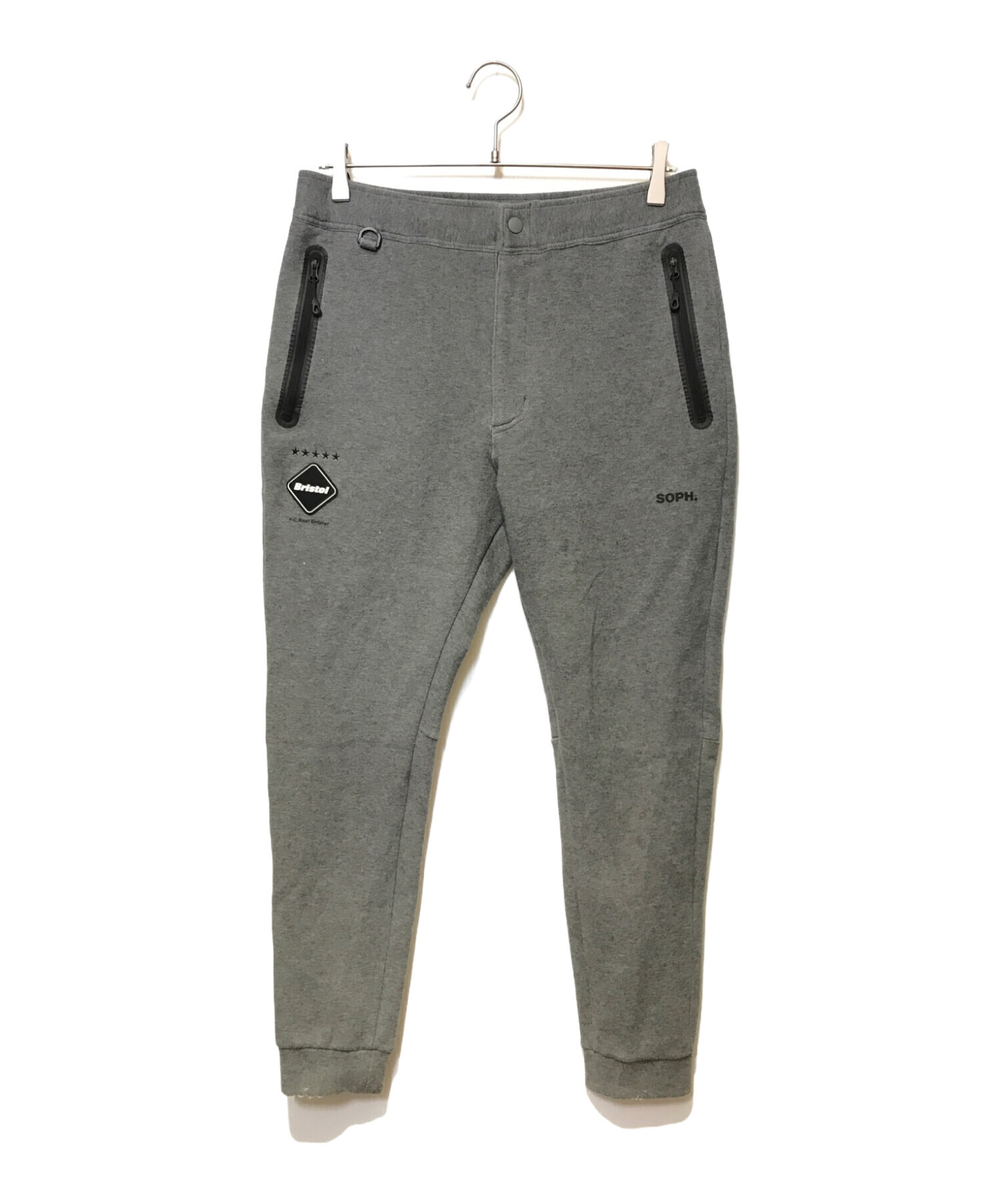 中古・古着通販】SOPH. (ソフネット) F.C.R.B. (エフシーアールビー) TECH SWEAT TRAINING PANTS グレー  サイズ:M｜ブランド・古着通販 トレファク公式【TREFAC FASHION】スマホサイト