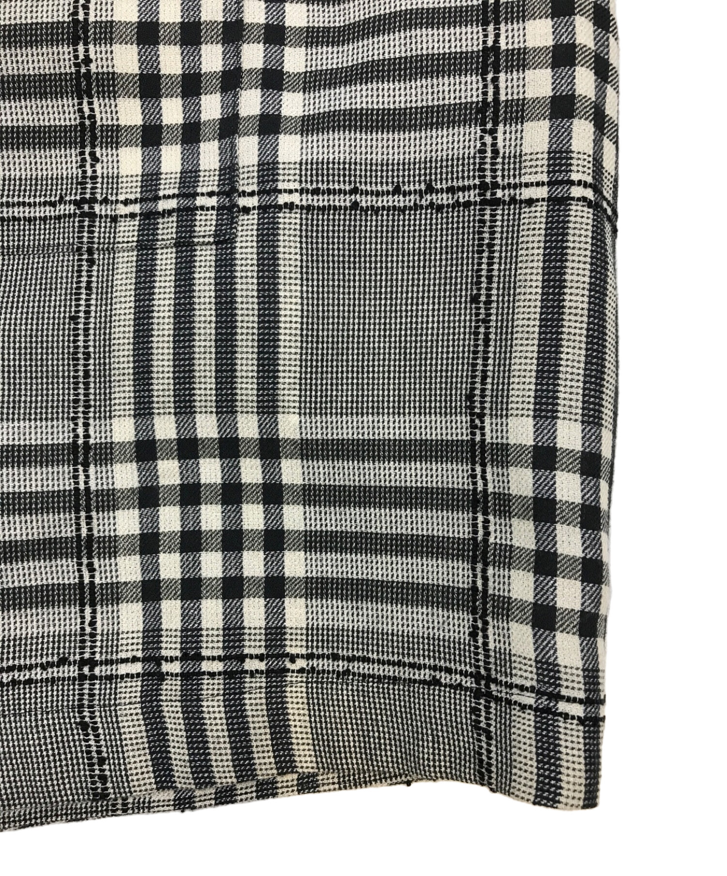 中古・古着通販】CLANE (クラネ) LOOP LINE CHECK SHORT SHIRT グレー サイズ:1｜ブランド・古着通販  トレファク公式【TREFAC FASHION】スマホサイト