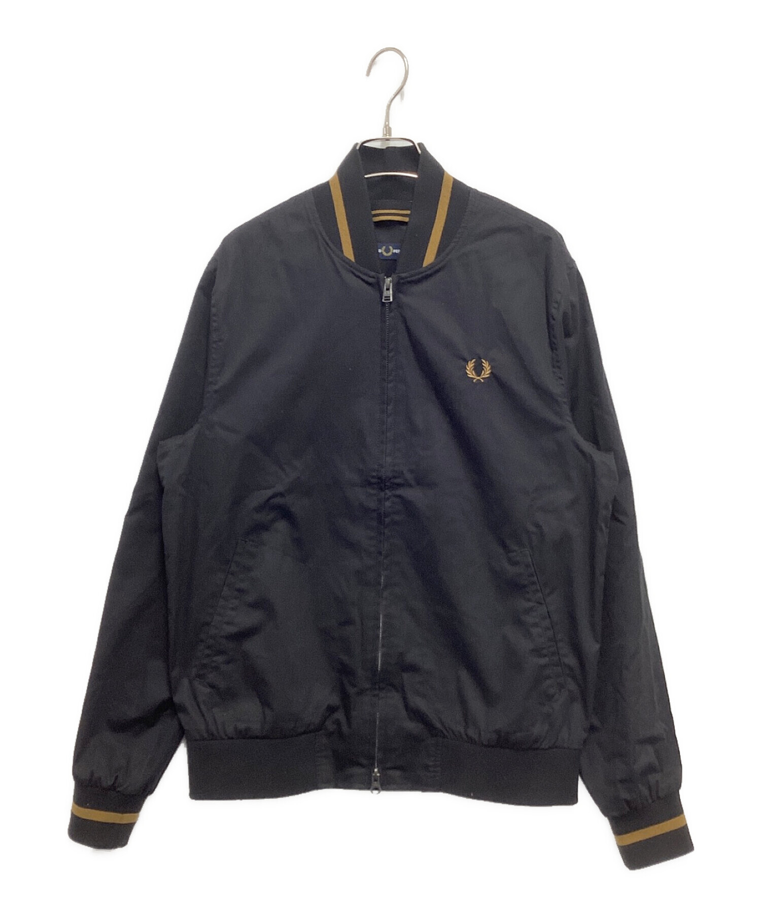 FRED PERRY (フレッドペリー) TENNIS BOMBER JACKET ブラック サイズ:S