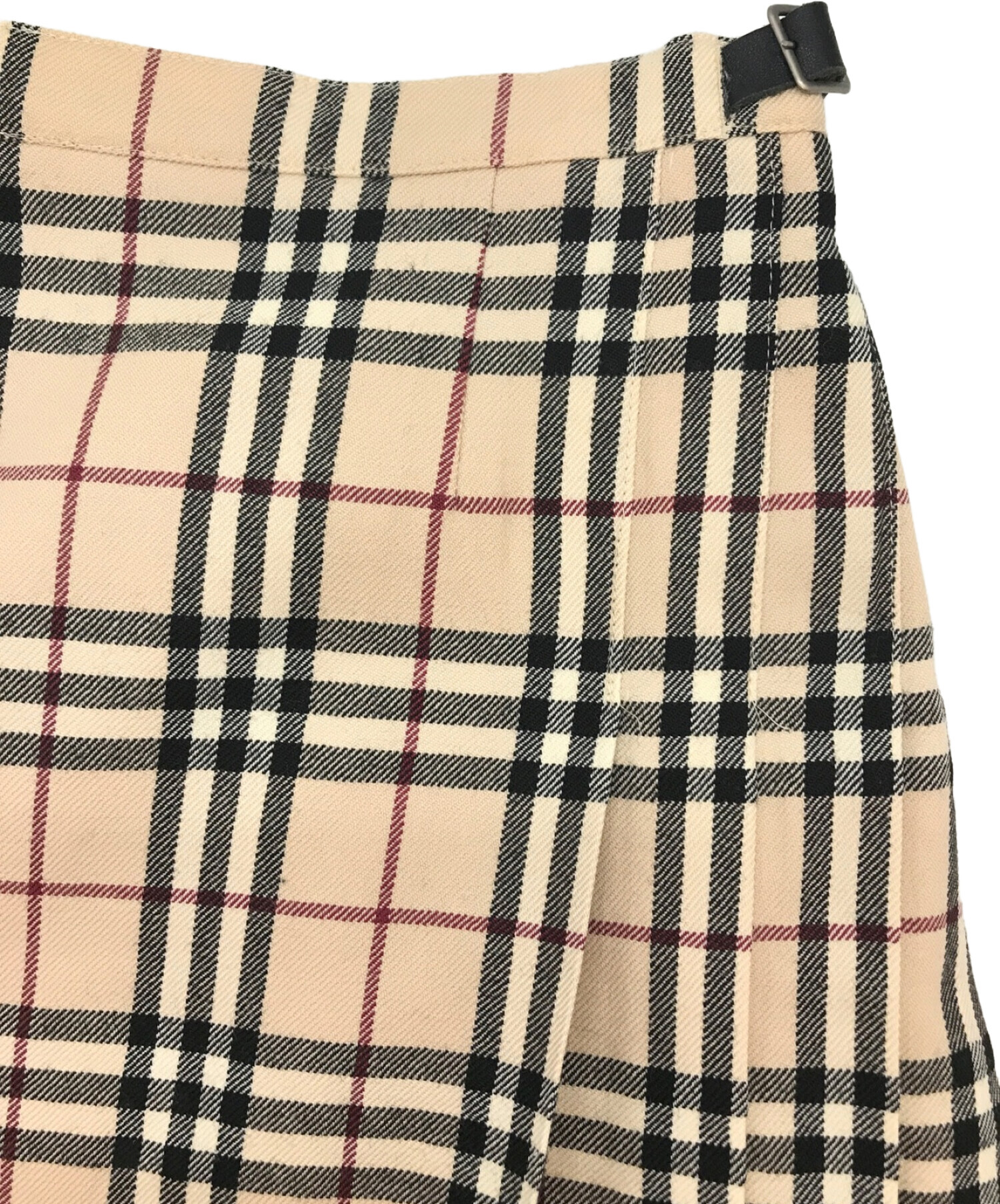 BURBERRY LONDON (バーバリーロンドン) ノバチェックスカート ベージュ サイズ:160A