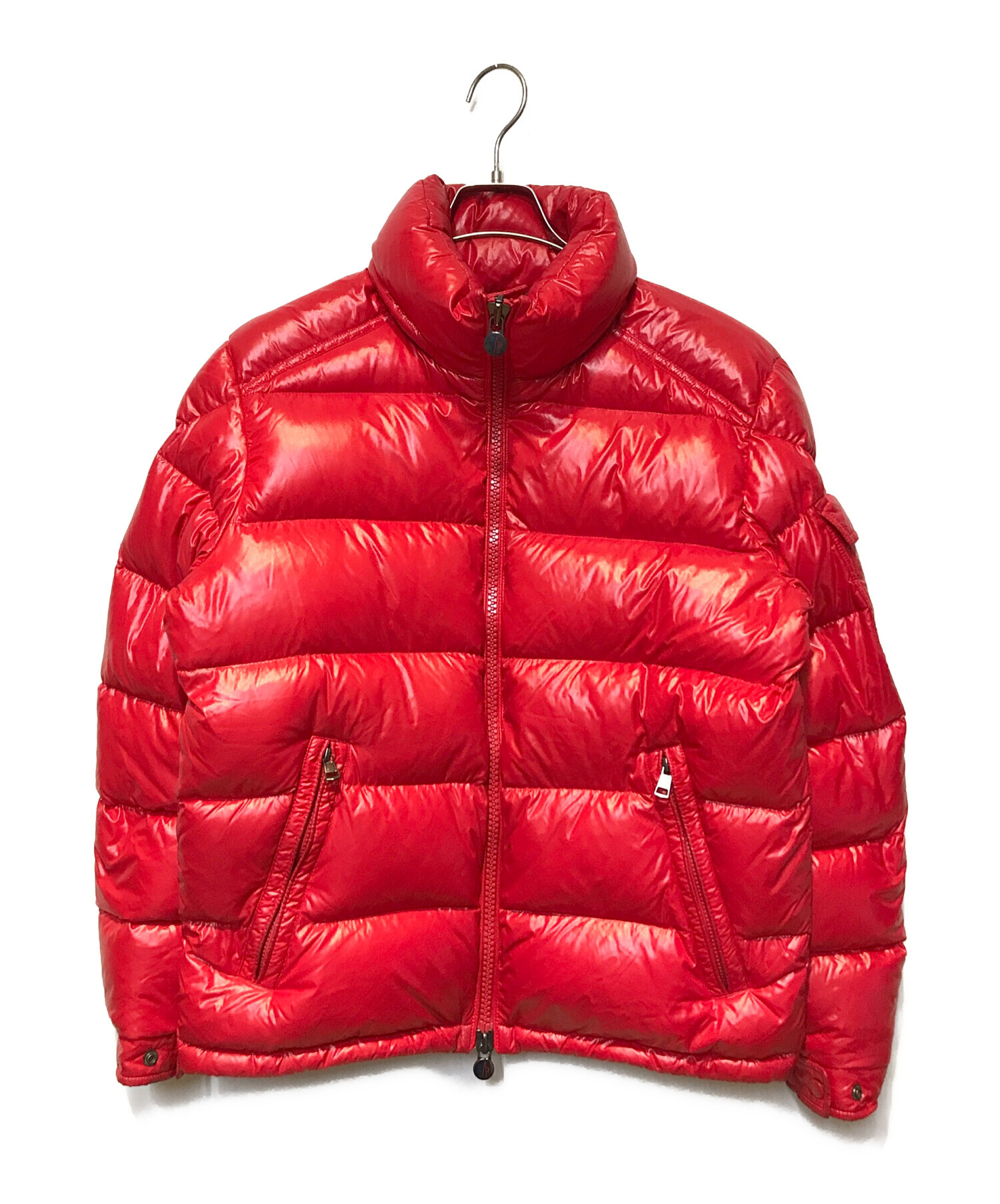 中古・古着通販】MONCLER (モンクレール) MAYA ダウンジャケット レッド サイズ:2｜ブランド・古着通販 トレファク公式【TREFAC  FASHION】スマホサイト