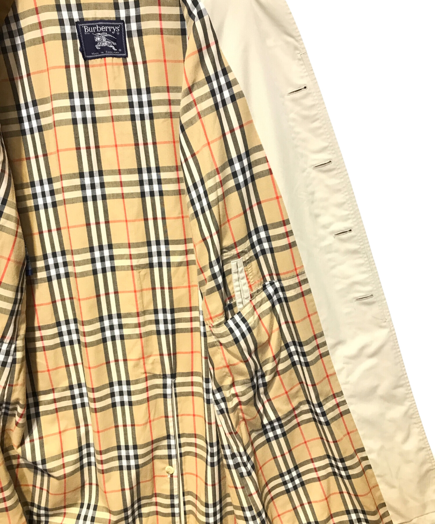 中古・古着通販】Burberry's (バーバリーズ) ［古着］ステンカラーコート ベージュ サイズ:48（XL相当）｜ブランド・古着通販  トレファク公式【TREFAC FASHION】スマホサイト