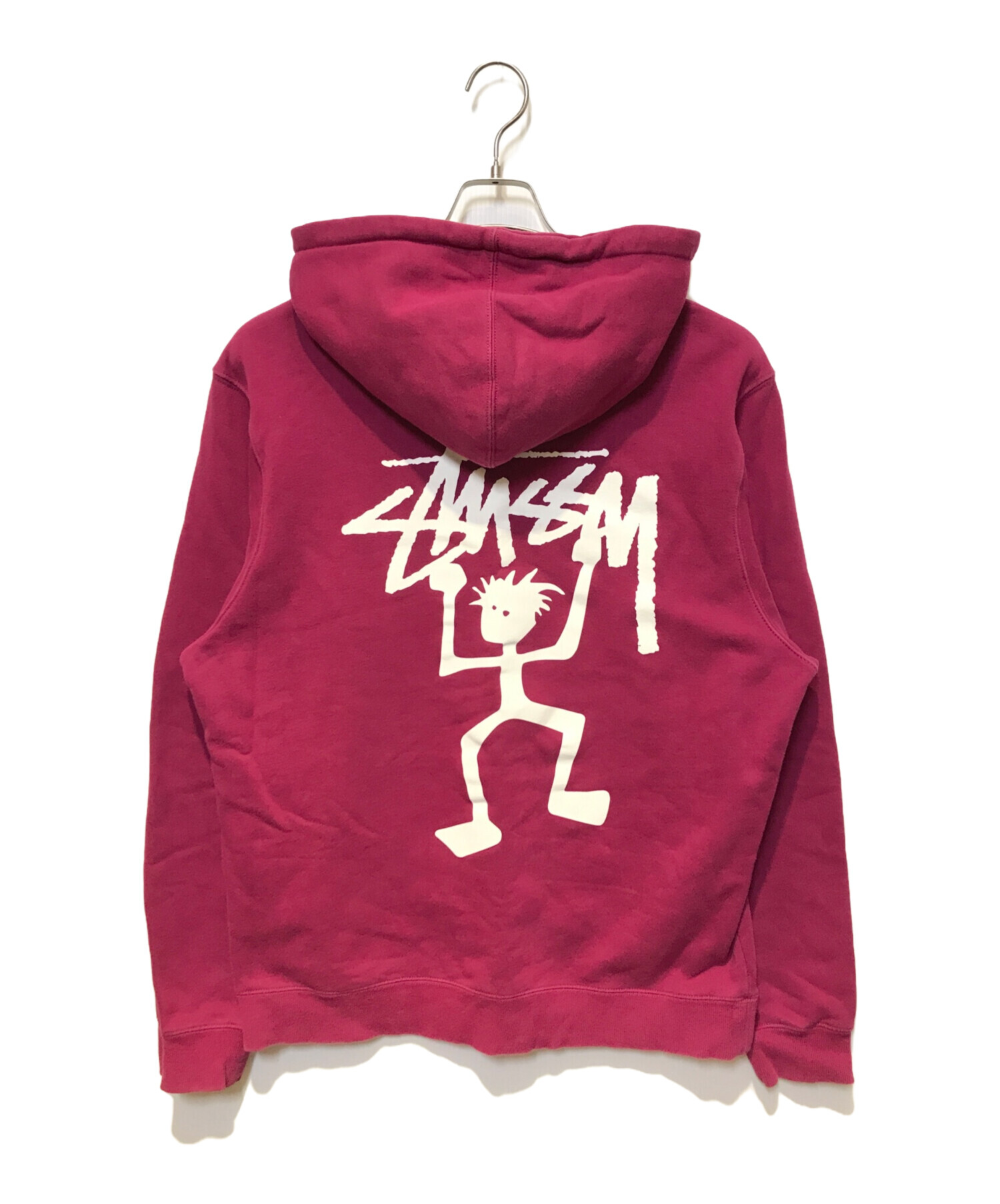 stussy (ステューシー) シャドーマンパーカー ボルドー サイズ:L