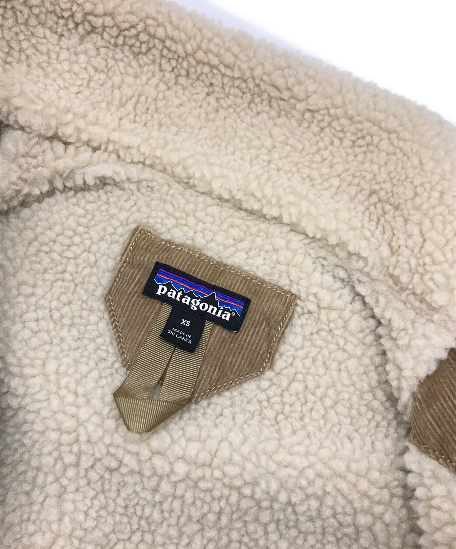 中古・古着通販】Patagonia (パタゴニア) パイル・ラインド・トラッカー・ジャケット ベージュ サイズ:XS｜ブランド・古着通販  トレファク公式【TREFAC FASHION】スマホサイト