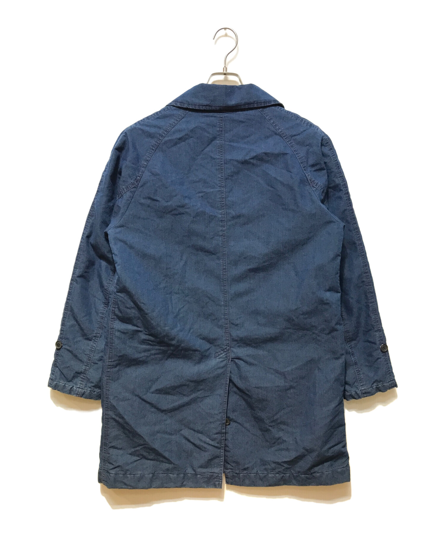 中古・古着通販】THE NORTHFACE PURPLELABEL (ザ・ノースフェイス パープルレーベル) BEAMS (ビームス) 別注  プリマロフト ステンカラーコート インディゴ サイズ:Ｍ｜ブランド・古着通販 トレファク公式【TREFAC FASHION】スマホサイト