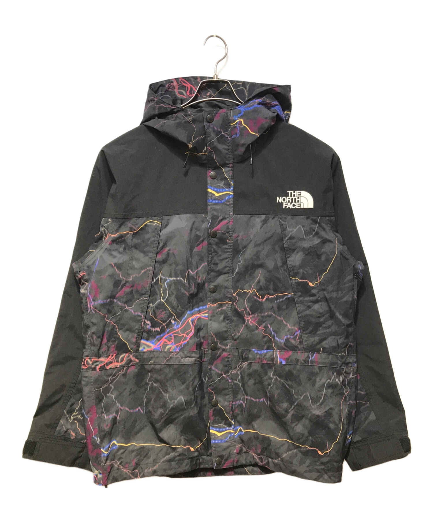 中古・古着通販】THE NORTH FACE (ザ ノース フェイス) ノベルティ マウンテン ライト ジャケット ブラックトレイルグロー  サイズ:XL 未使用品｜ブランド・古着通販 トレファク公式【TREFAC FASHION】スマホサイト