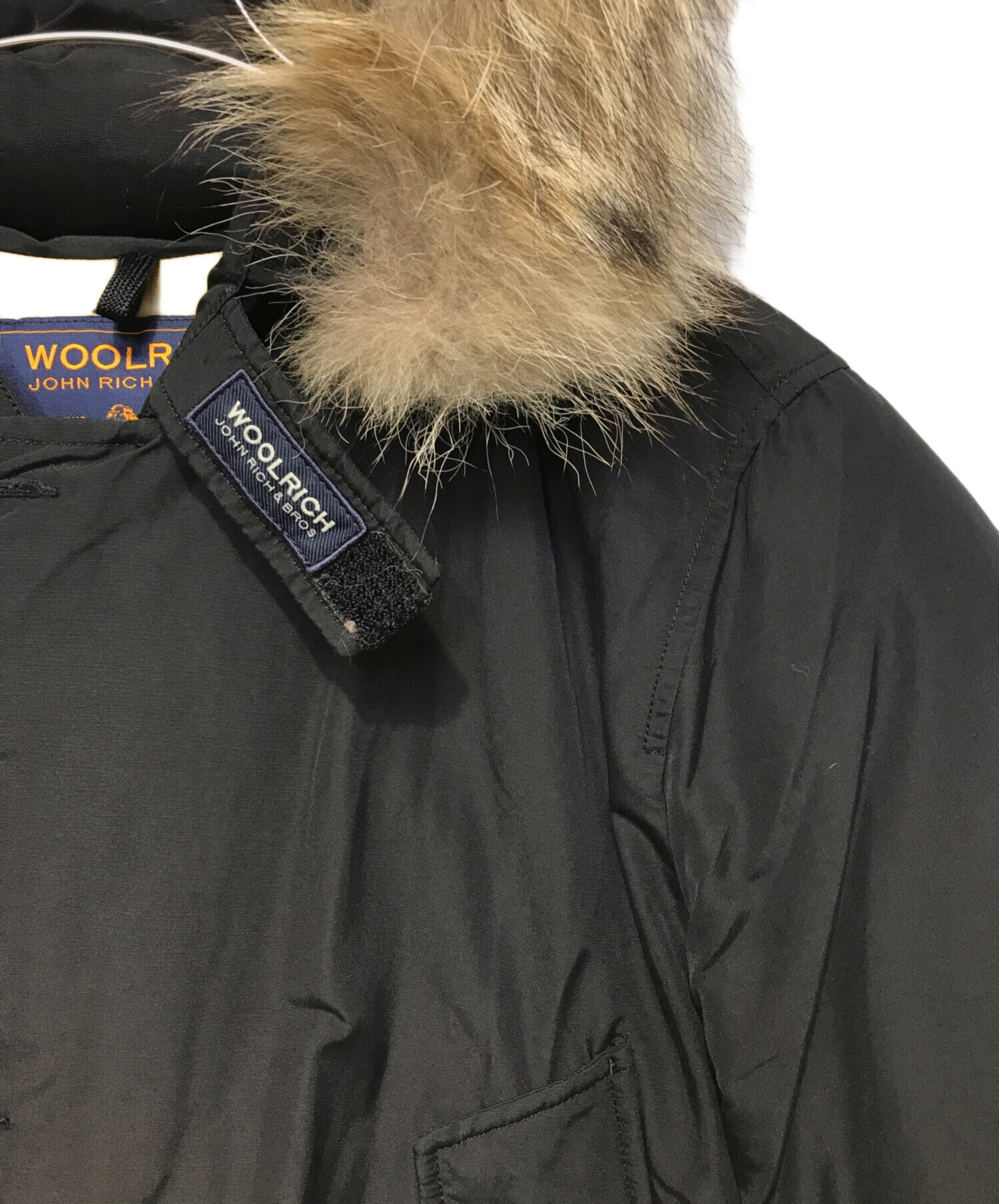 WOOLRICH (ウールリッチ) ダウンジャケット ブラック サイズ:XL