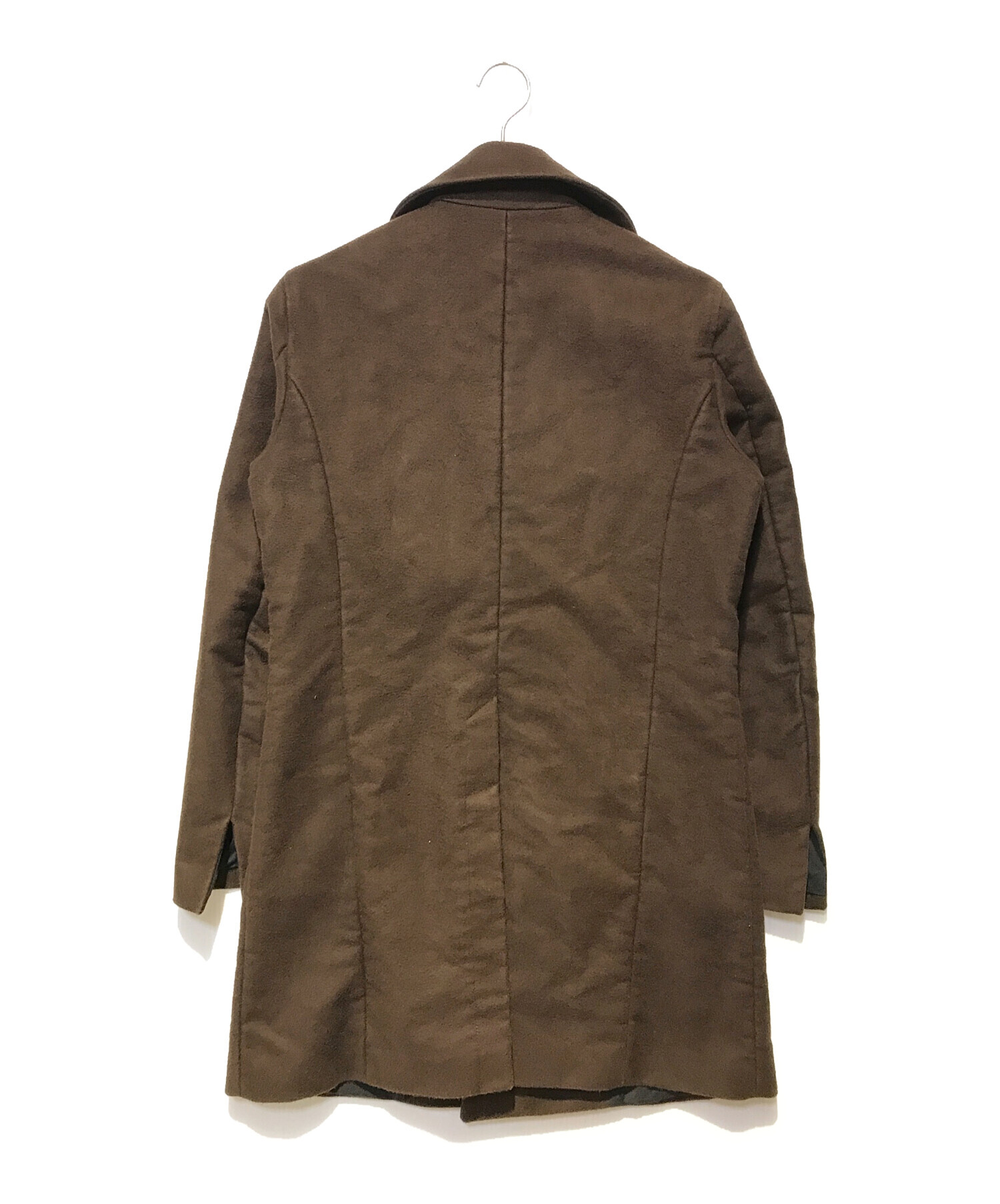 中古・古着通販】FRANK LEDER (フランクリーダー) DEUTSCHLEDER P COAT ブラウン サイズ:M｜ブランド・古着通販  トレファク公式【TREFAC FASHION】スマホサイト