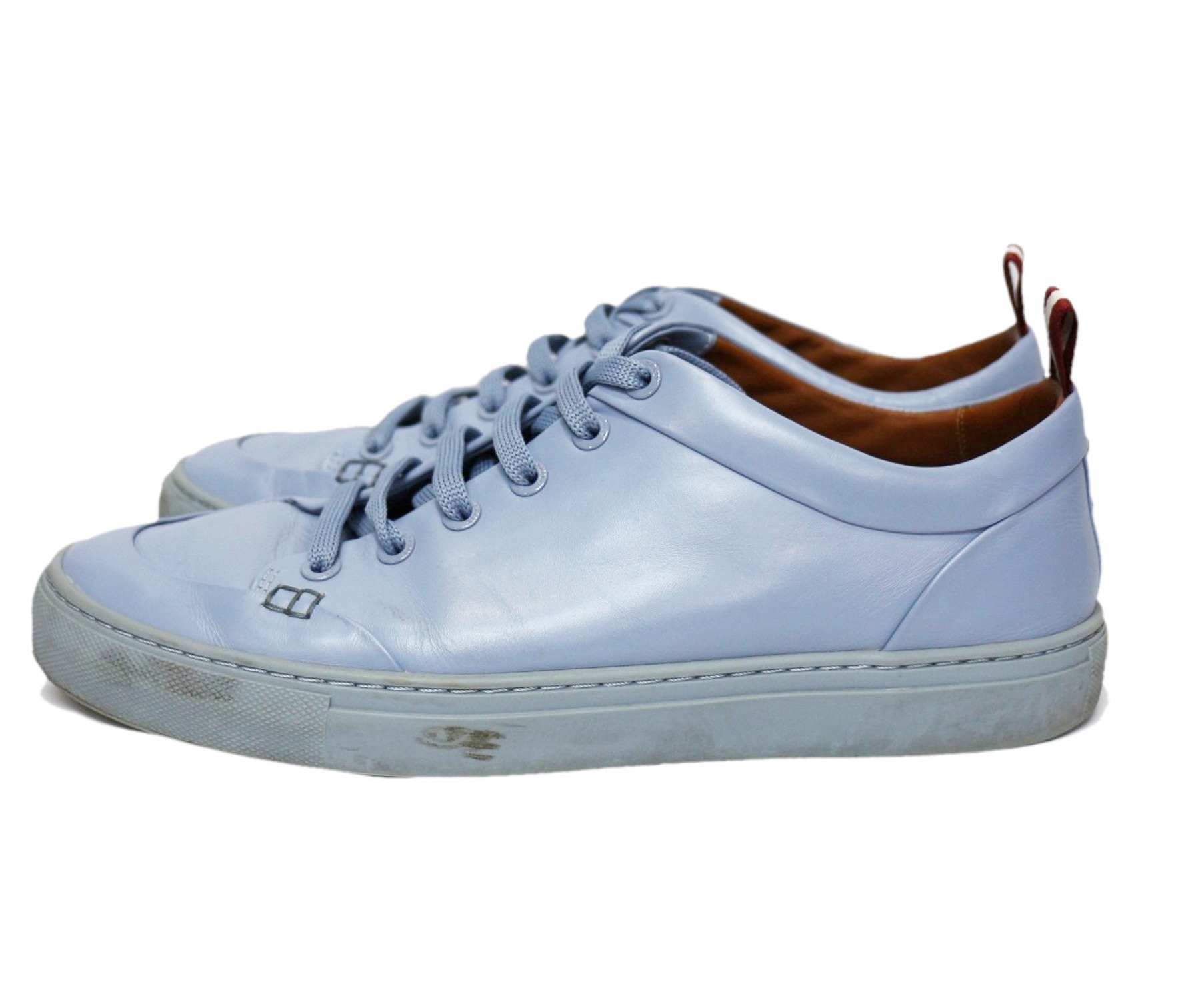 BALLY (バリー) ローカットスニーカー ブルー サイズ:US9