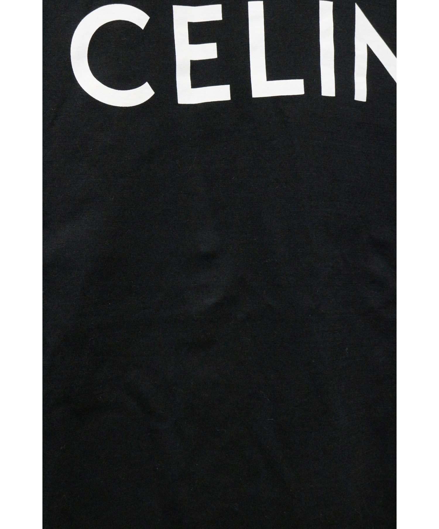 【美品】CELINE セリーヌ ロゴTシャツ ブラック Lサイズ メンズ