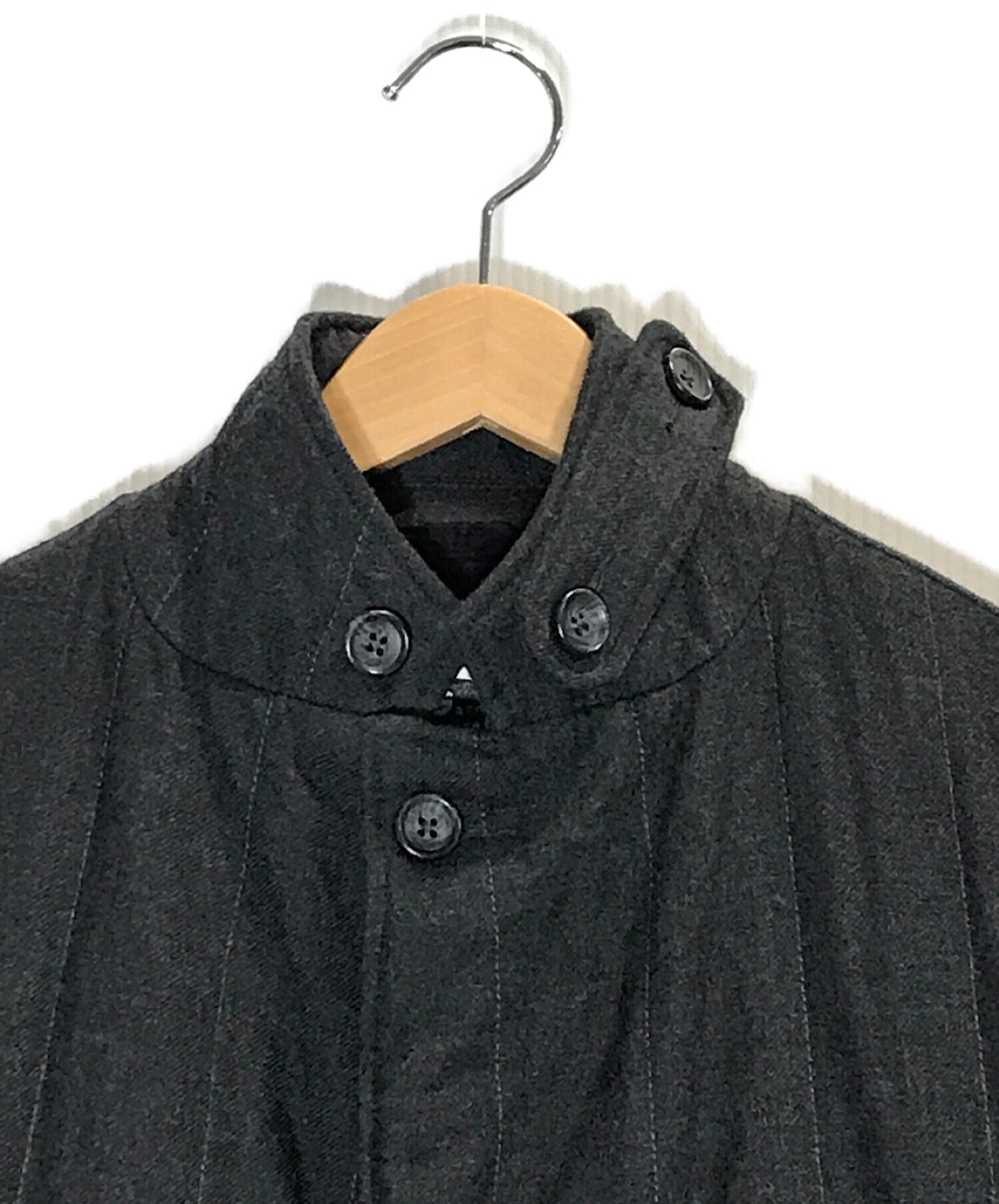 Engineered Garments (エンジニアドガーメンツ) ウールチェスターフィールドコート グレー サイズ:M