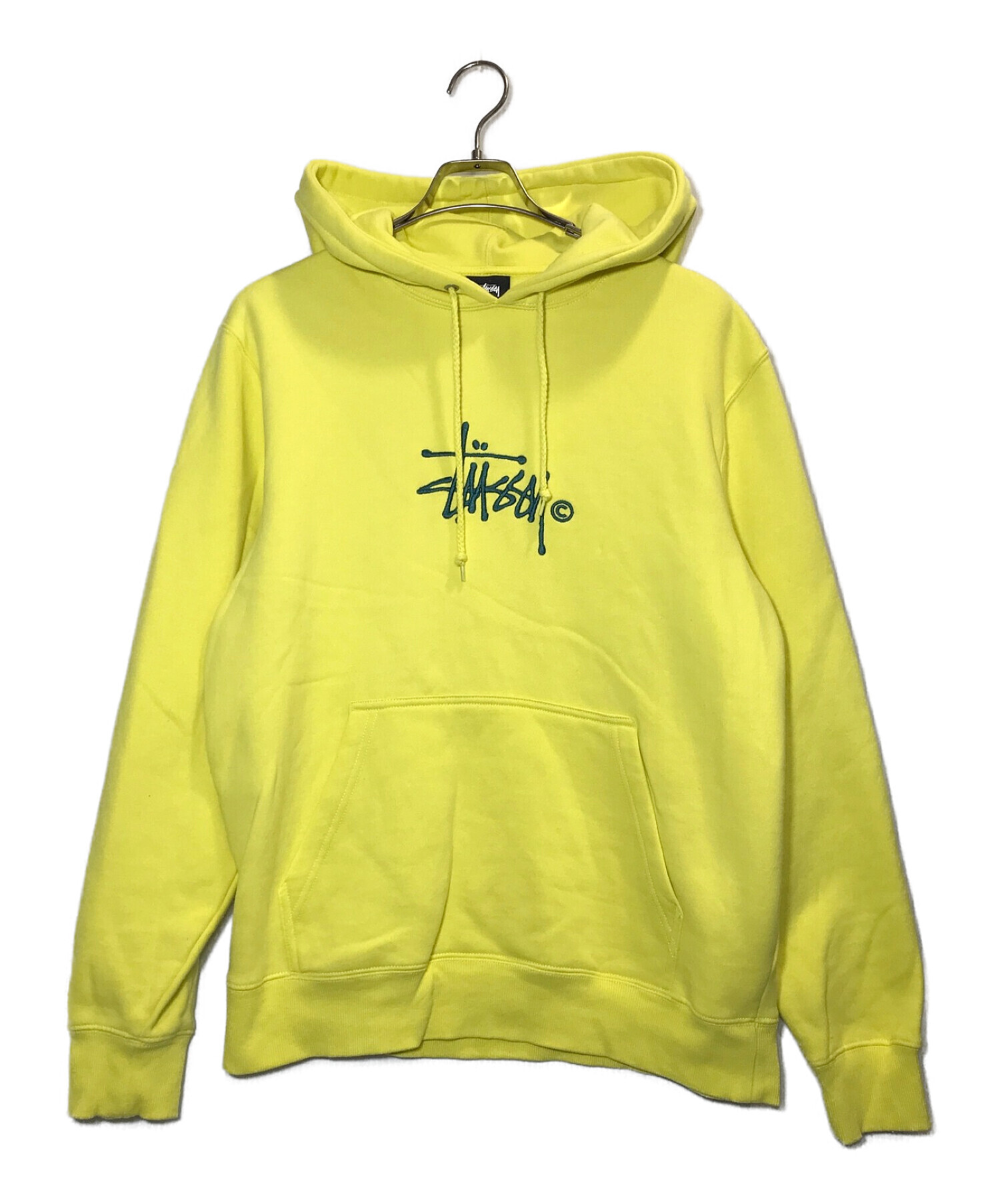 stussy パーカー イエローS - パーカー