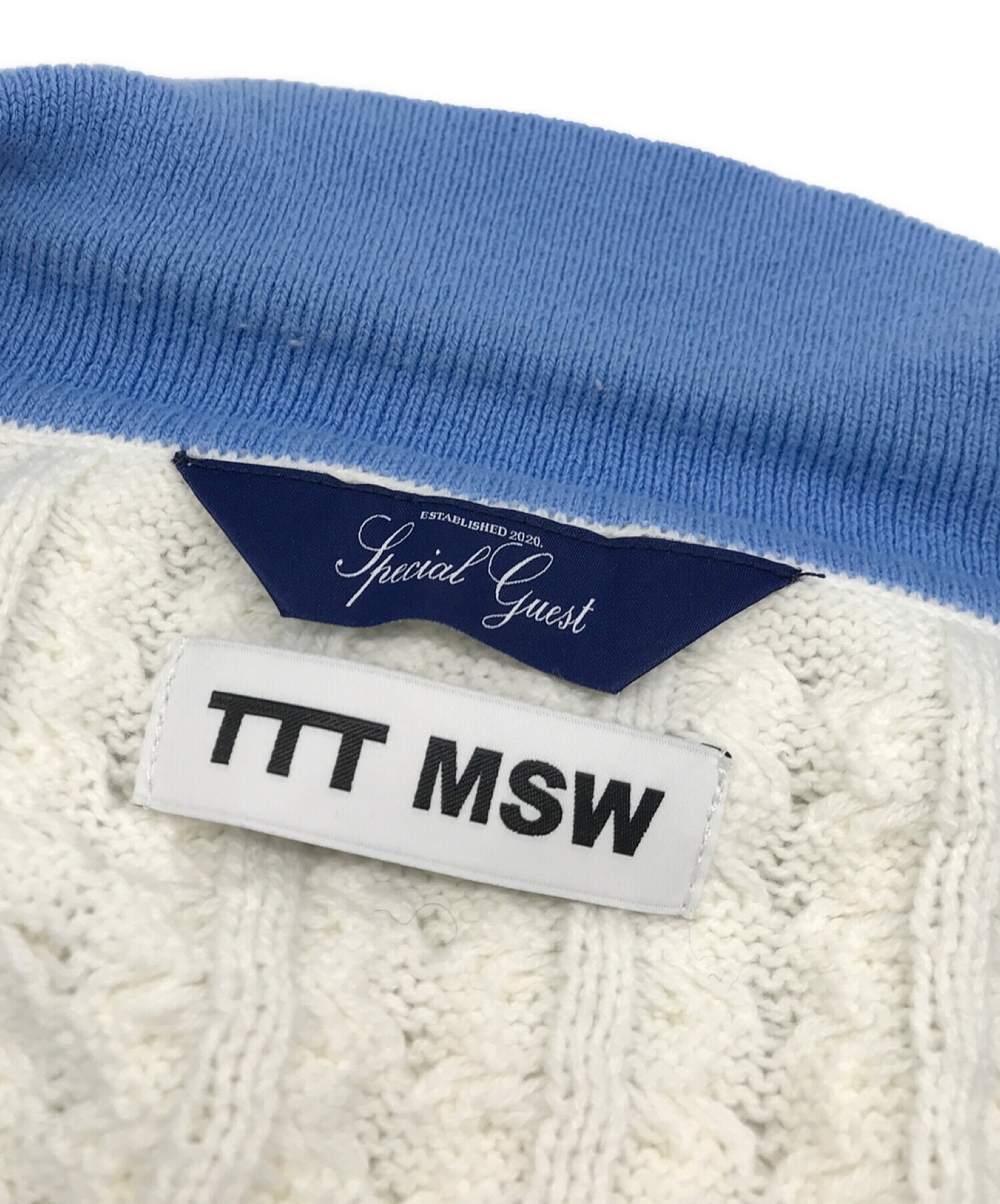 予約受付中 TTT-MSW×SPECIAL GUEST Knit Polo | www.tuttavia.eu