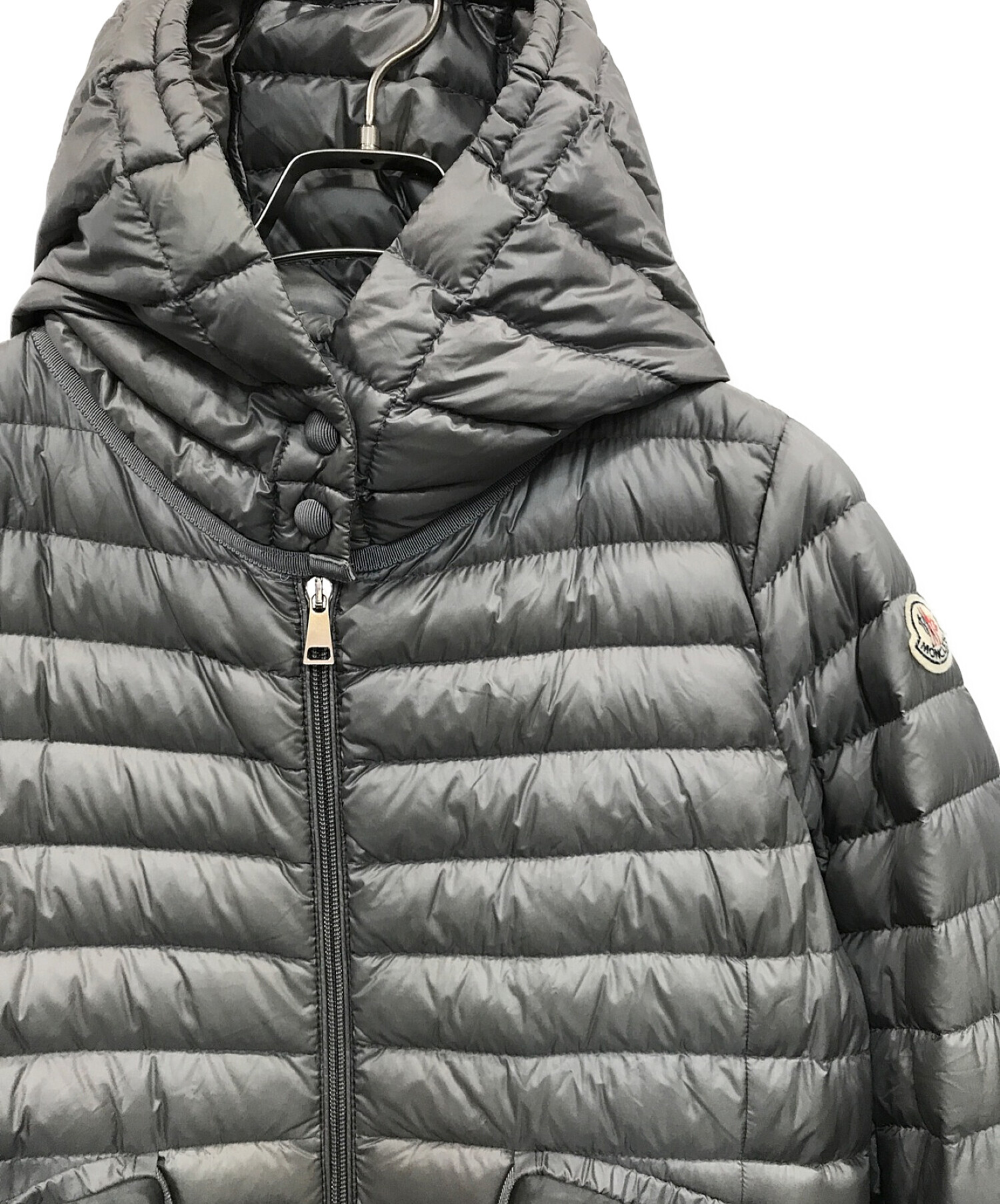 MONCLER (モンクレール) ダウンコート グレー サイズ:size 2