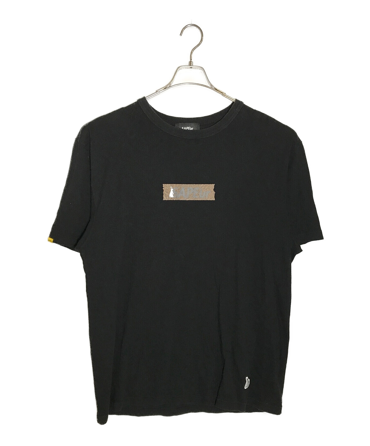 FR2×SAPEur (エフアールツー×サプール) 「ロッドマン」プリントTシャツ ブラック サイズ:XXL