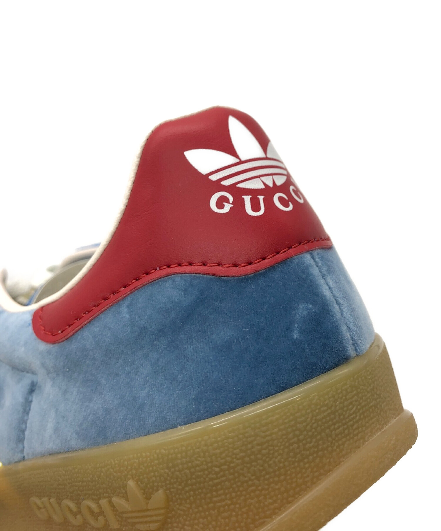 中古・古着通販】GUCCI×adidas (グッチ×アディダス) ガゼル ブルー