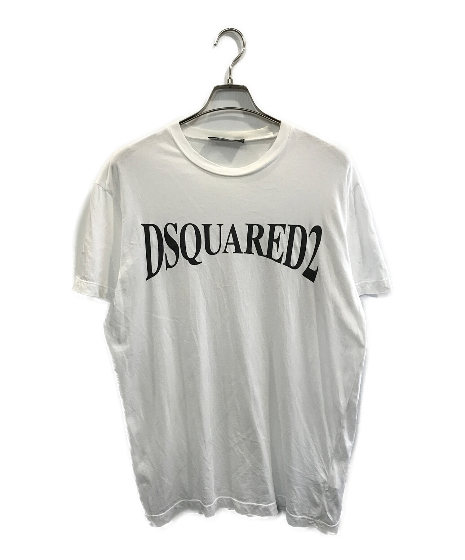 中古・古着通販】DSQUARED2 (ディースクエアード) ロゴプリントTシャツ