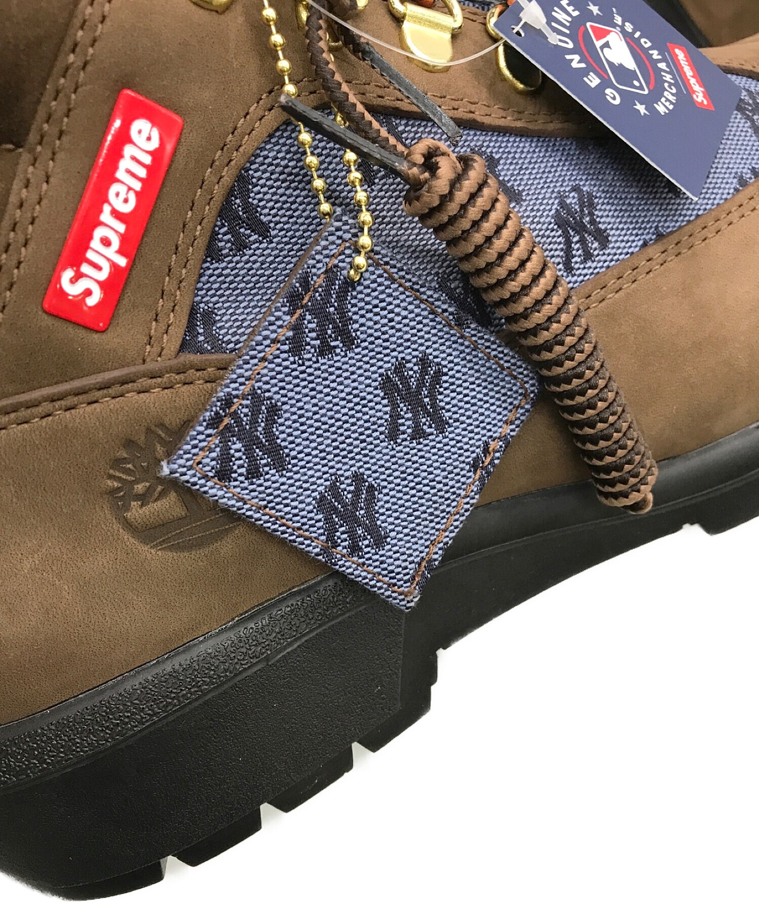 Timberland × SUPREME (ティンバーランド×シュプリーム) Field Boot　/　フィールドブーツ ブラウン サイズ:27.0㎝