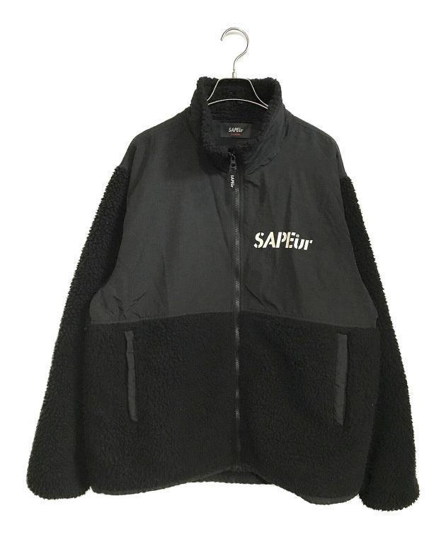 中古・古着通販】SAPEur (サプール) LIGHT PILE JACKET / ライトパイルジャケット ブラック サイズ:XL｜ブランド・古着通販  トレファク公式【TREFAC FASHION】スマホサイト