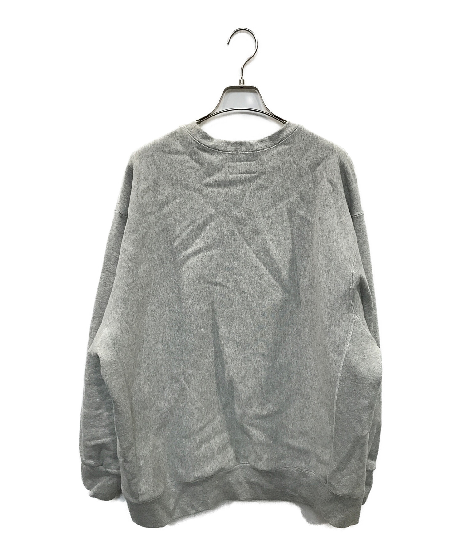 BUSPOOL (バッズプール) HEAVY WEIGHT SWEAT SHIRT　/　ヘビーウェイトスウェットシャツ グレー サイズ:XL