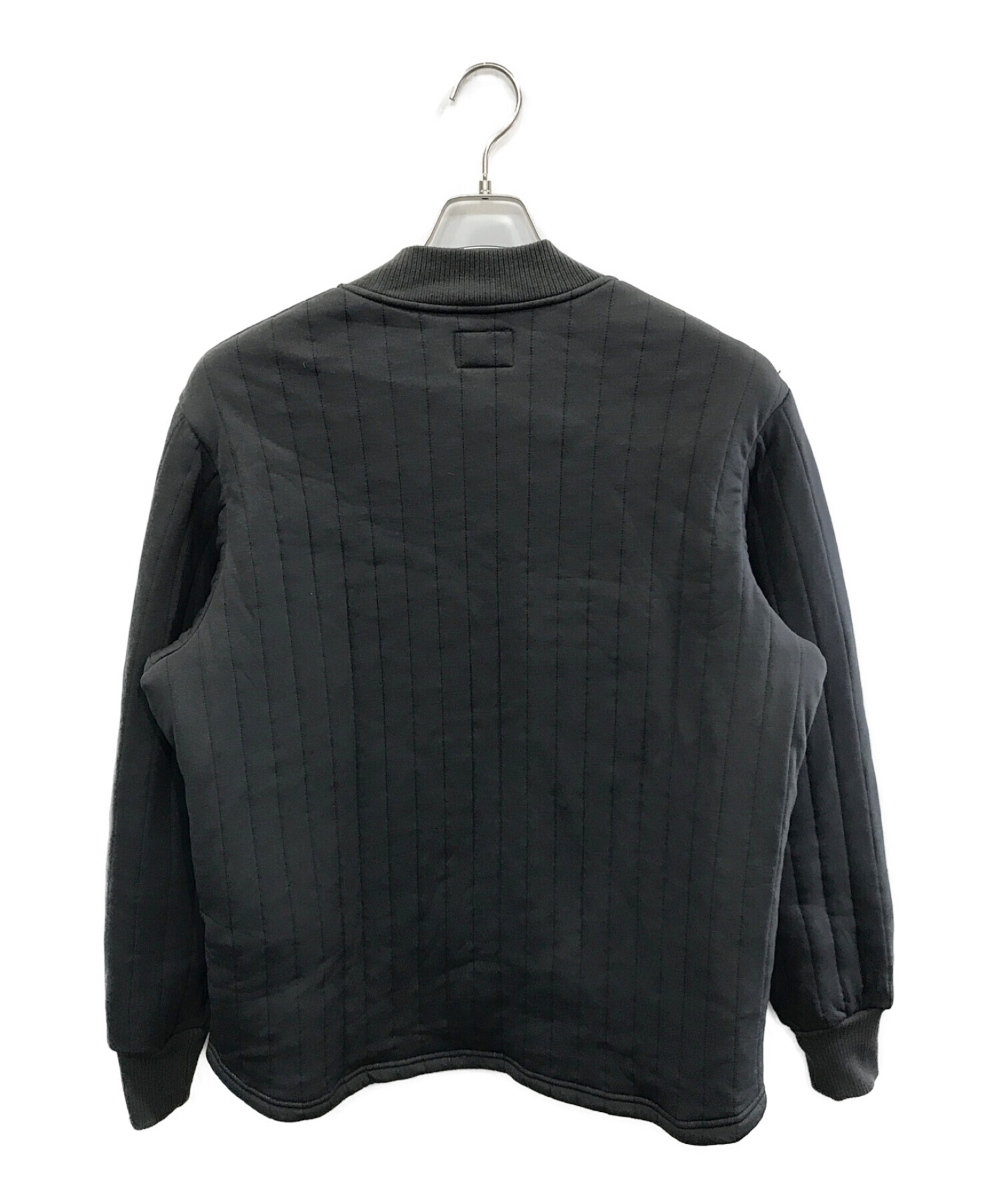 Buco (ブコ) ナイロンキルティングスウェットシャツ ブラック サイズ:L