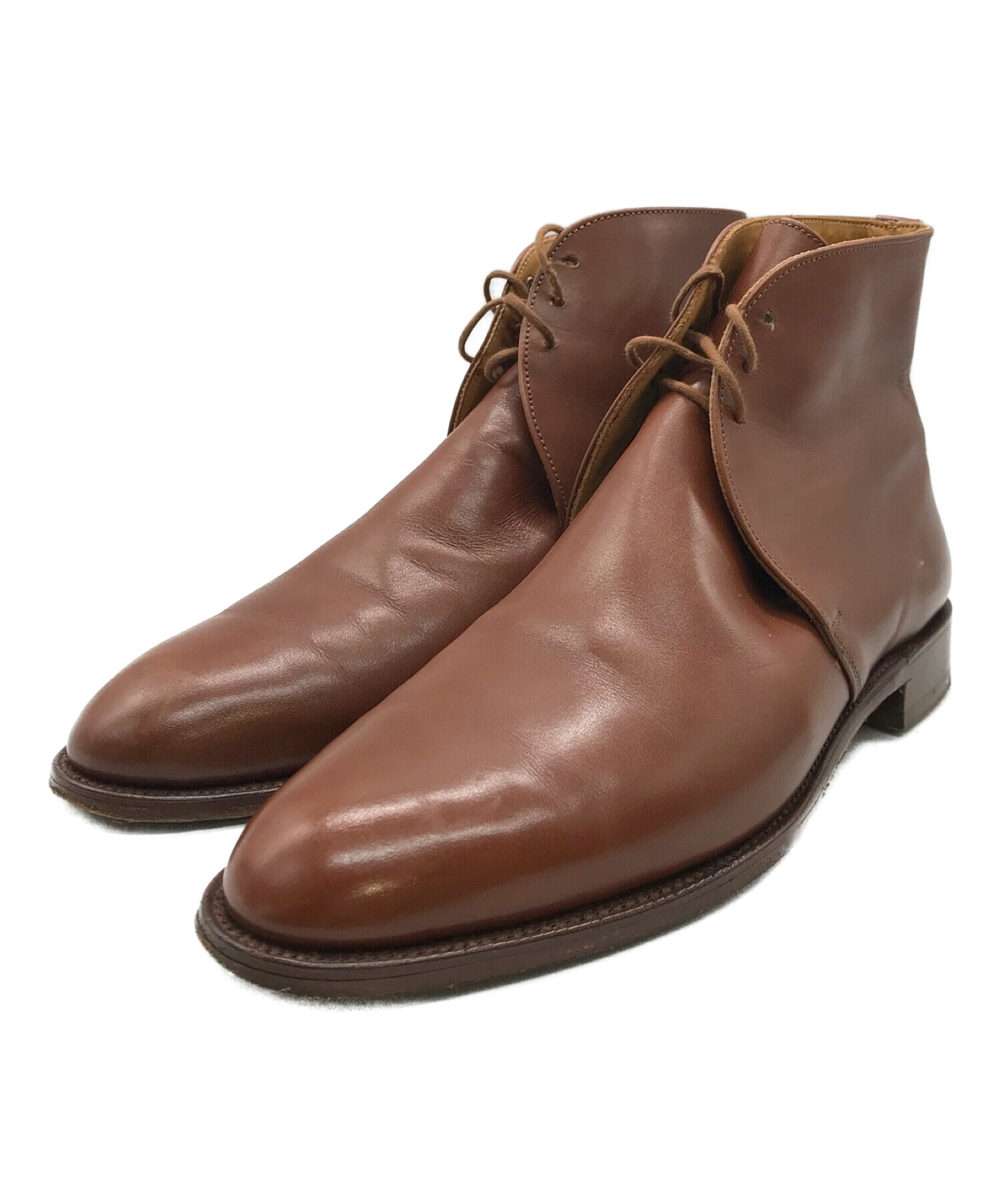 Tricker's (トリッカーズ) ジョージブーツ ブラウン サイズ:8 1/2