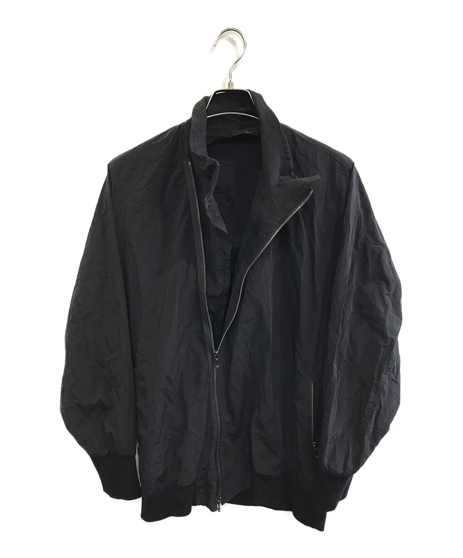 中古・古着通販】JULIUS (ユリウス) COVERD NECK JACKET ブラック