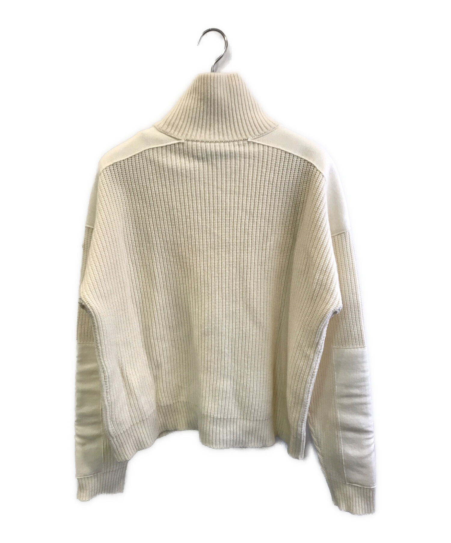 MONCLER (モンクレール) MAGLIONE TRICOT CARDIGAN　/　マリオーネトリコットカーディガン ホワイト サイズ:M