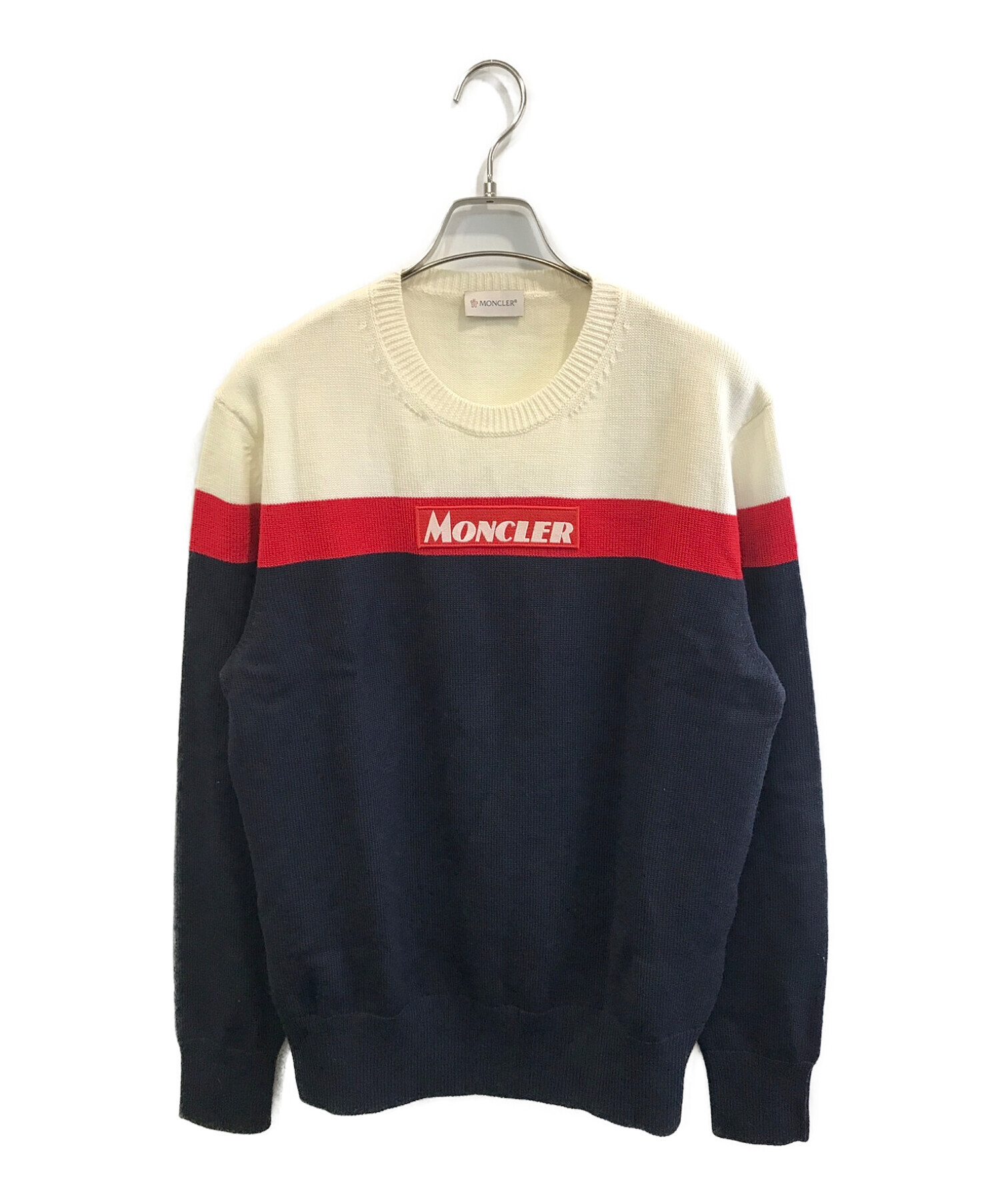 中古・古着通販】MONCLER (モンクレール) MAGLIONE TRICOT GIROCOLLO