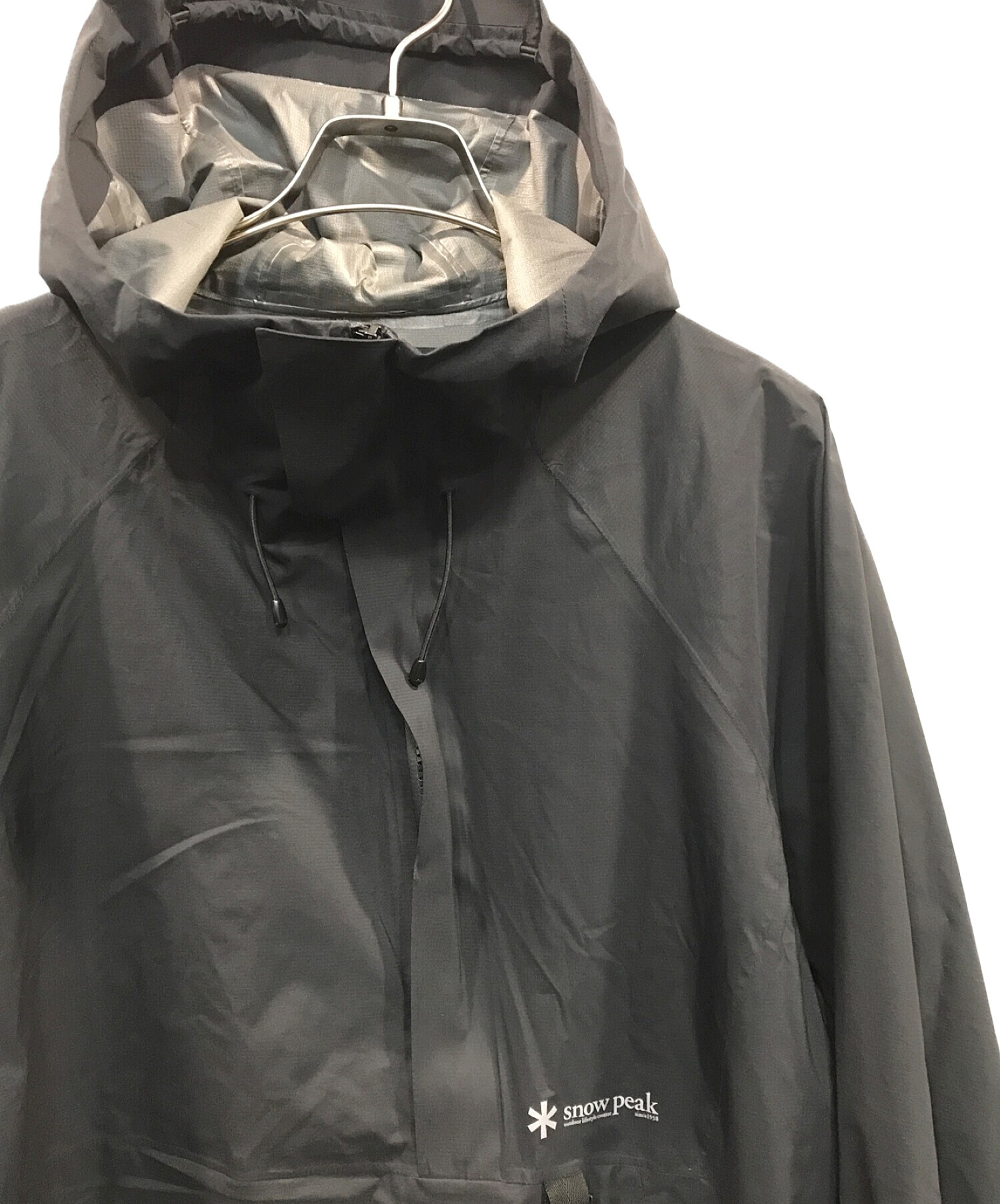 snow peak (スノーピーク) 2.5L WANDERLUST PULLOVER JACKET（2.5Lワンダーラストプルオーバージャケット）  ブラック サイズ:XL