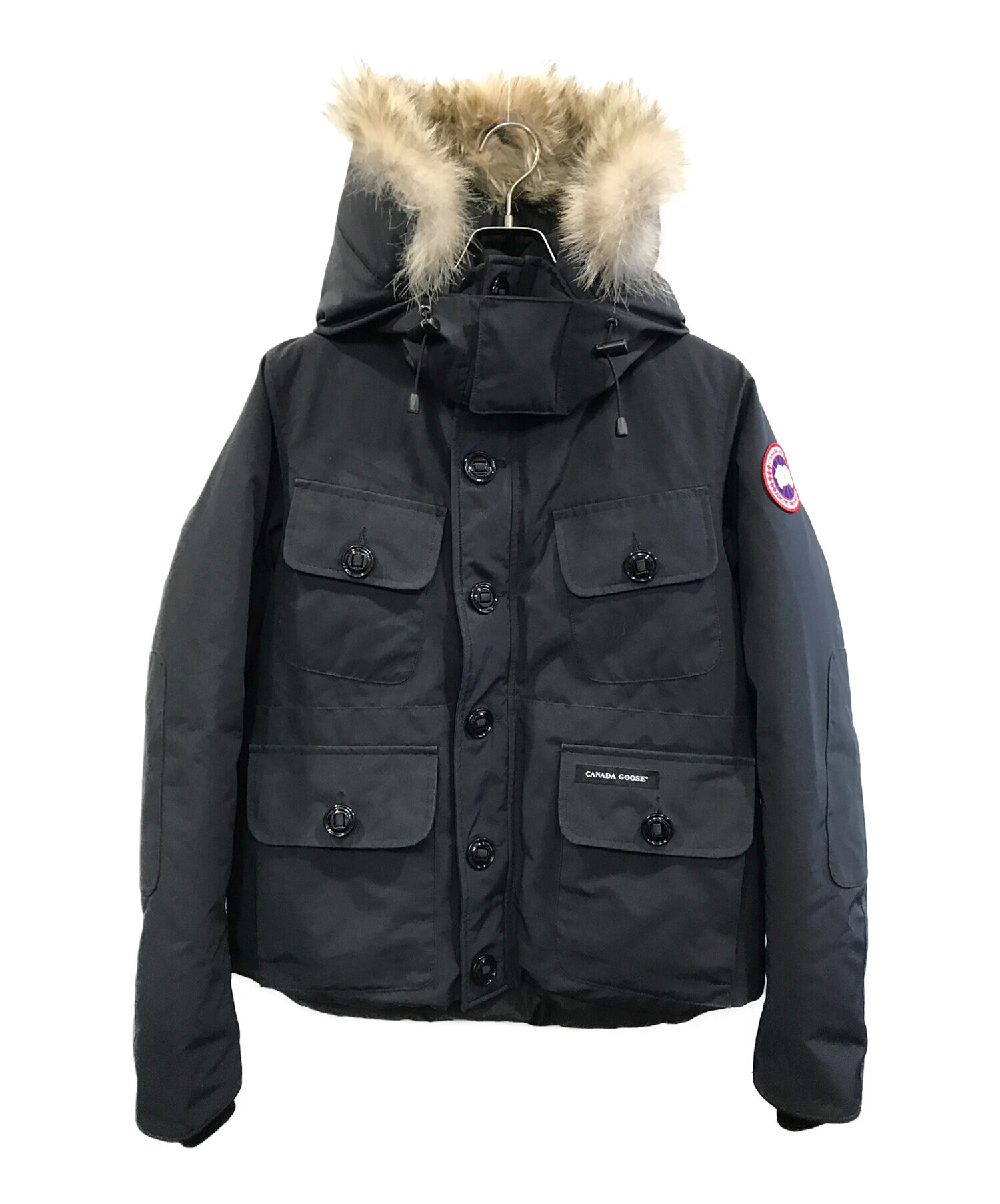 CANADA GOOSE (カナダグース) Russell Parka ブラック サイズ:M